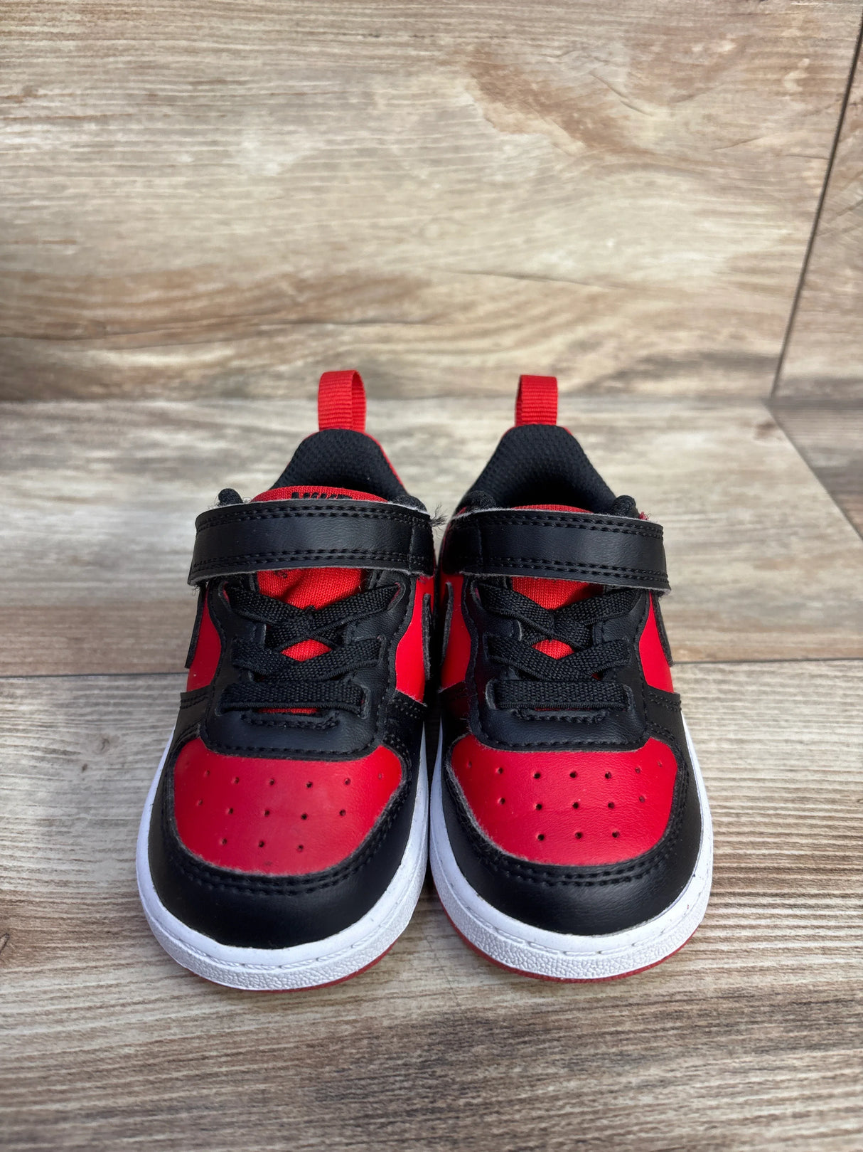 Nike Court Borough Recraft TD 'University Red Black' Sneakers sz 5c