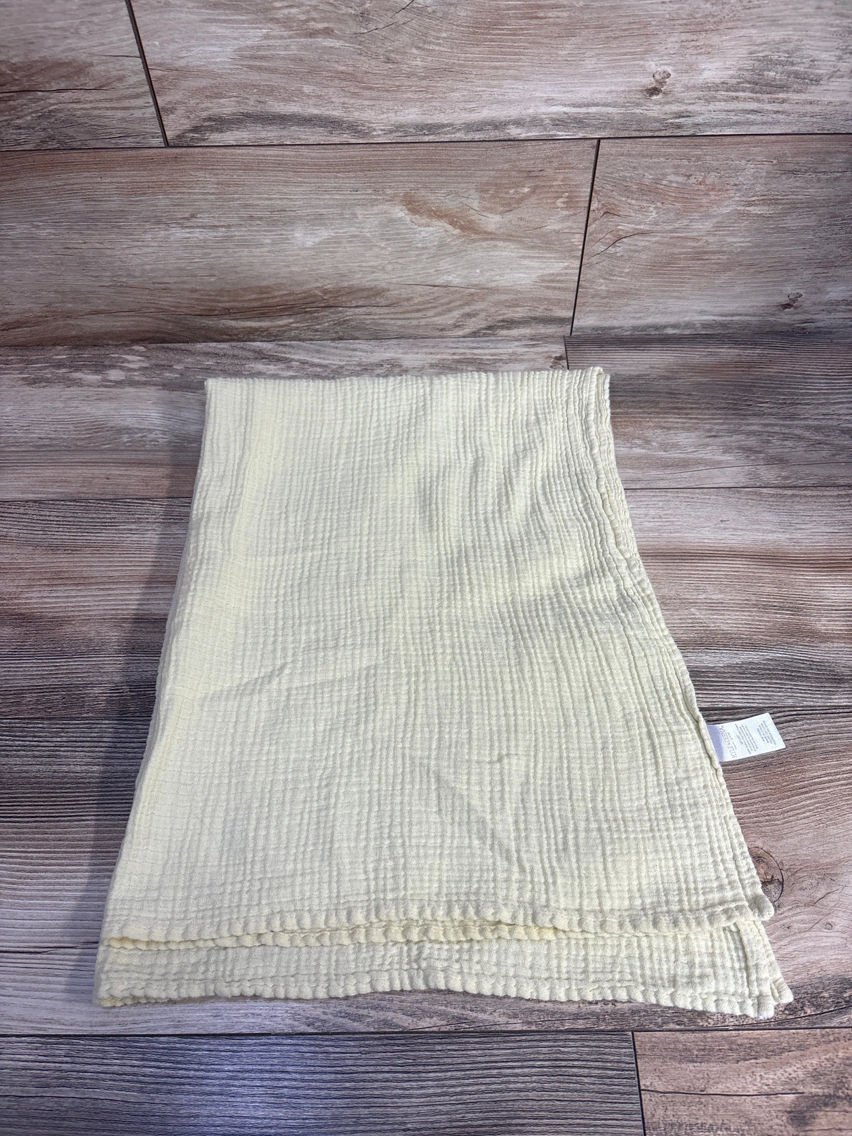 Kyle & Deena Muslin Swaddle Blanket, Yellow