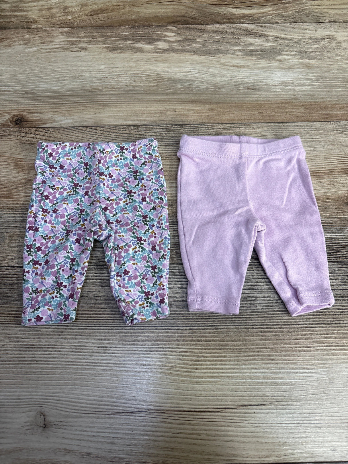 Just One you Floral Pull On Pants Lilac sz Newborn