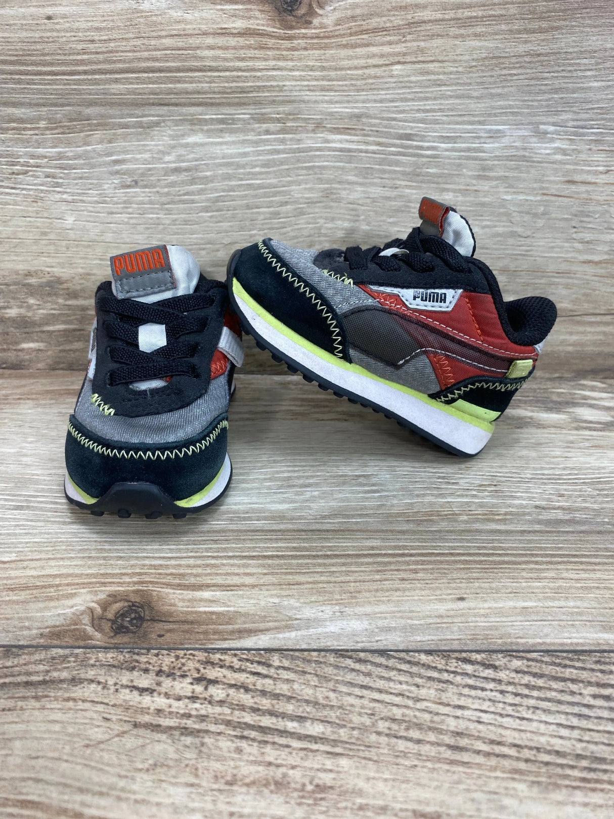 Puma Future Rider Play On Sneakers Fusion Coral sz 4c - Me n Mommy To Be