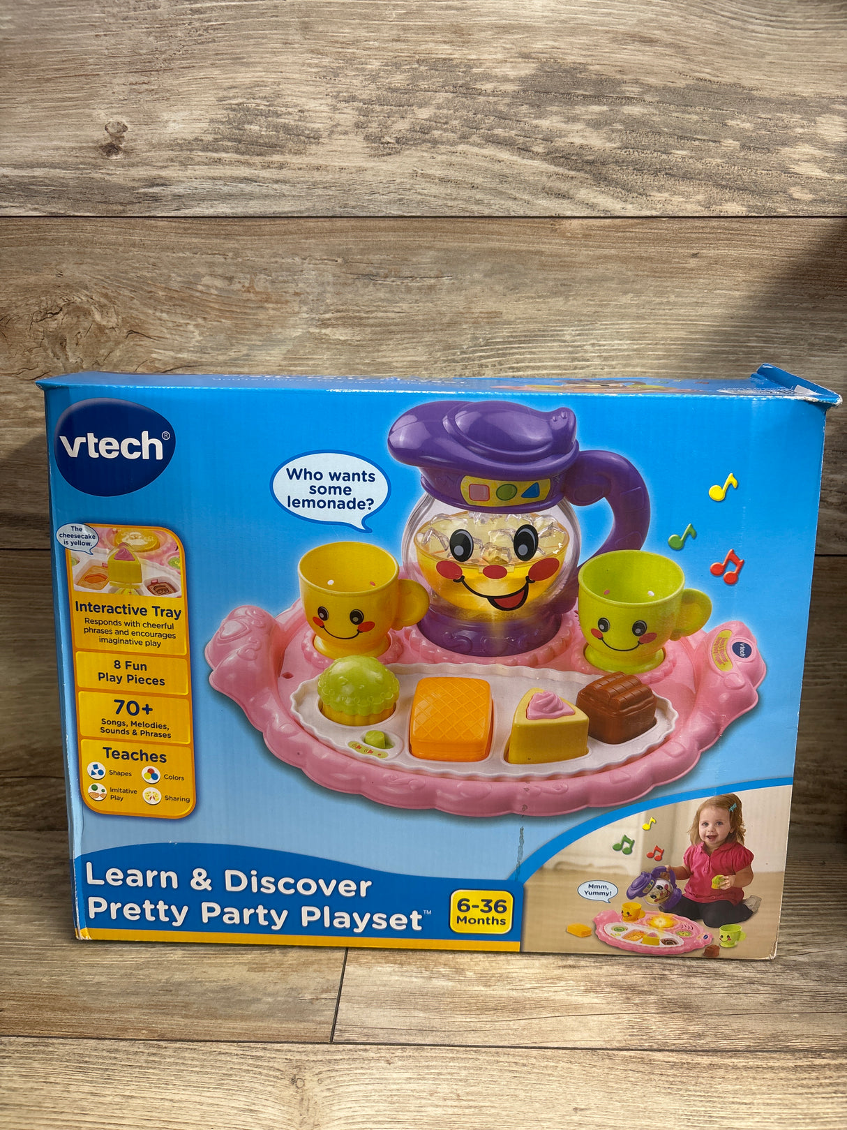 NEW VTech Learn & Discover Pretty Party Playset