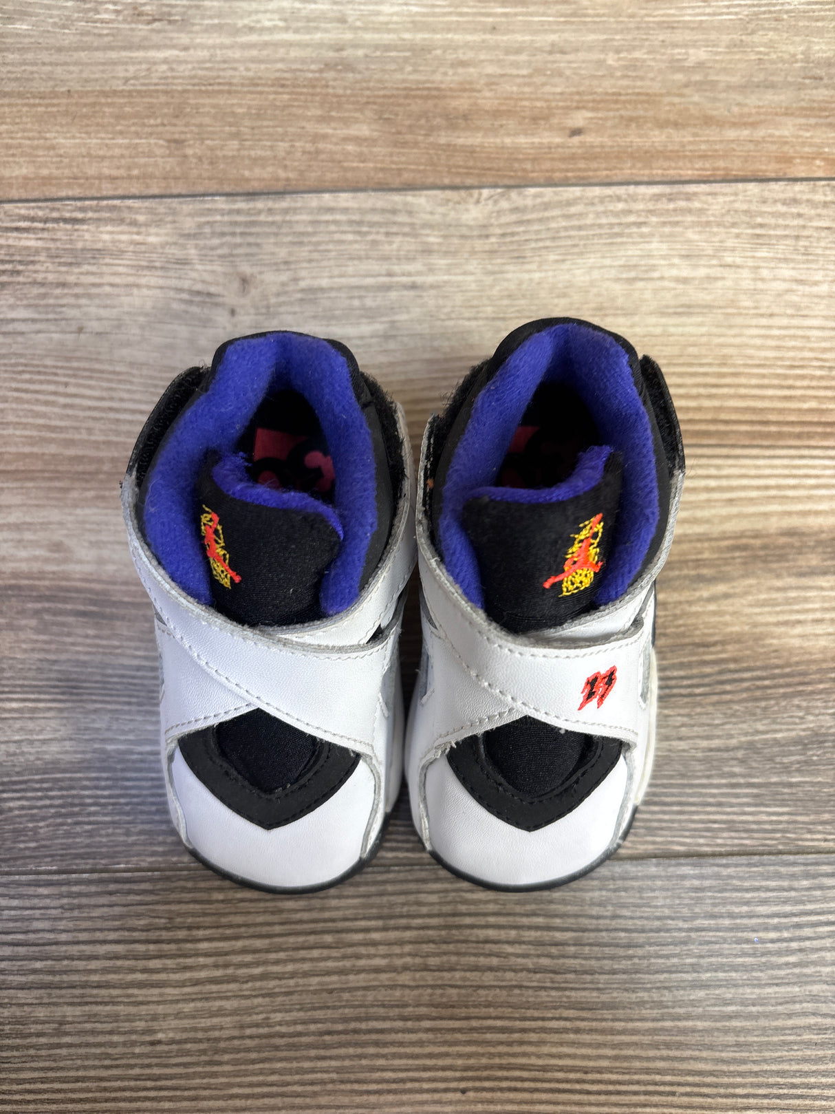 Air Jordan Retro 8 TD 'Three-Peat' Sneakers sz 4c