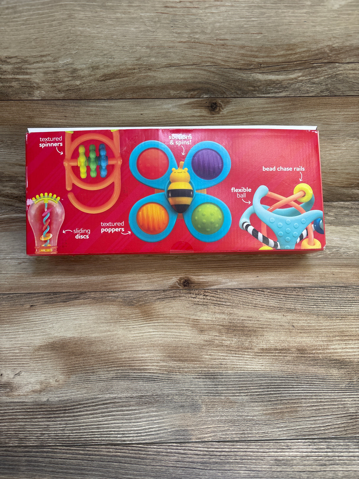 NEW Sassy Toys Sensory Fidget Set - 4pc