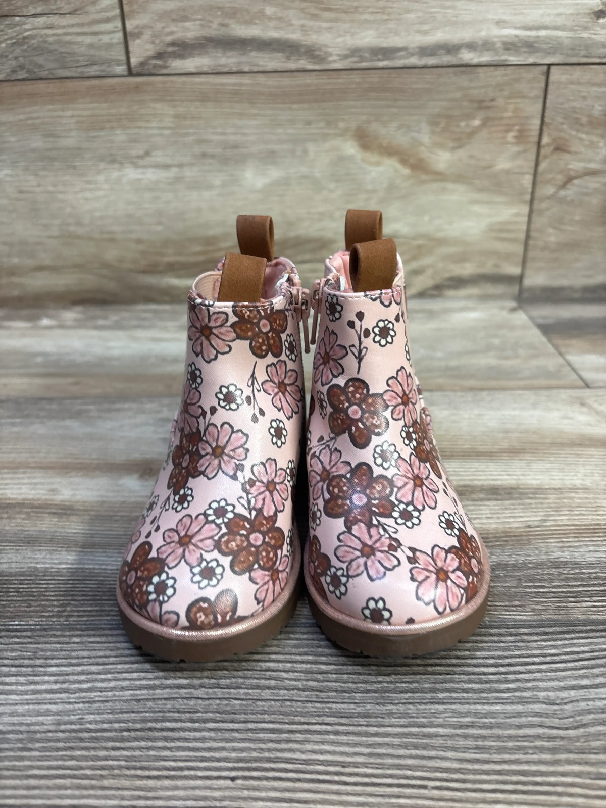 Nordstrom Jaymes Chelsea Boot In Pink Lotus Multi Floral sz 7c
