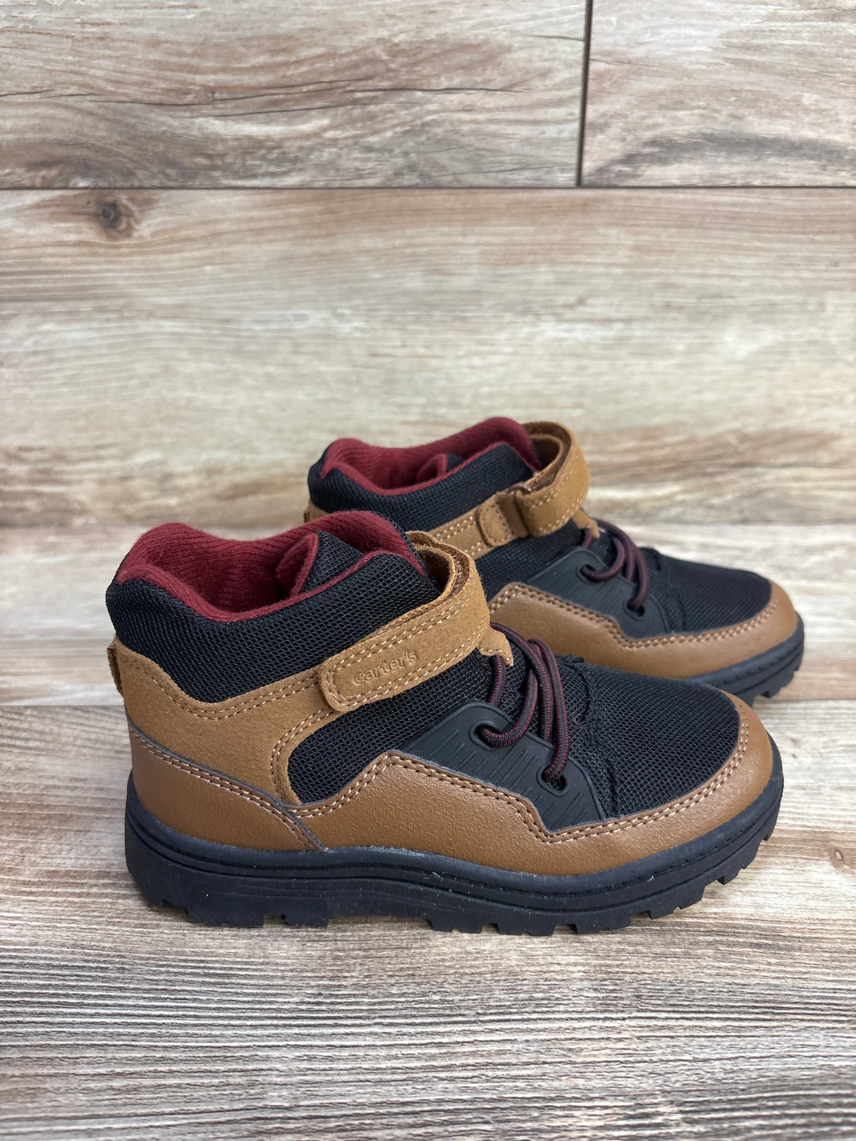 Carter's Inigo Fashion Boots, Brown/Black sz 12c