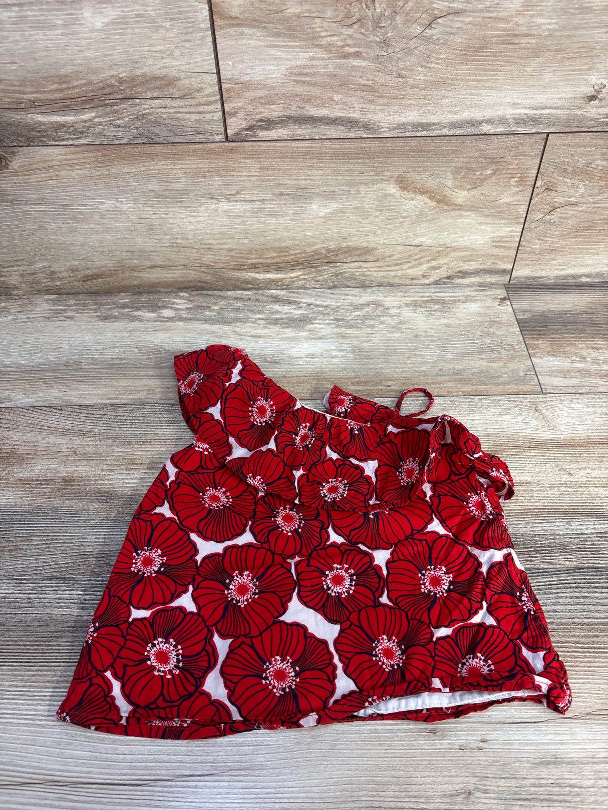 Janie & Jack The Poppy Sun Moto Top Red sz 3T