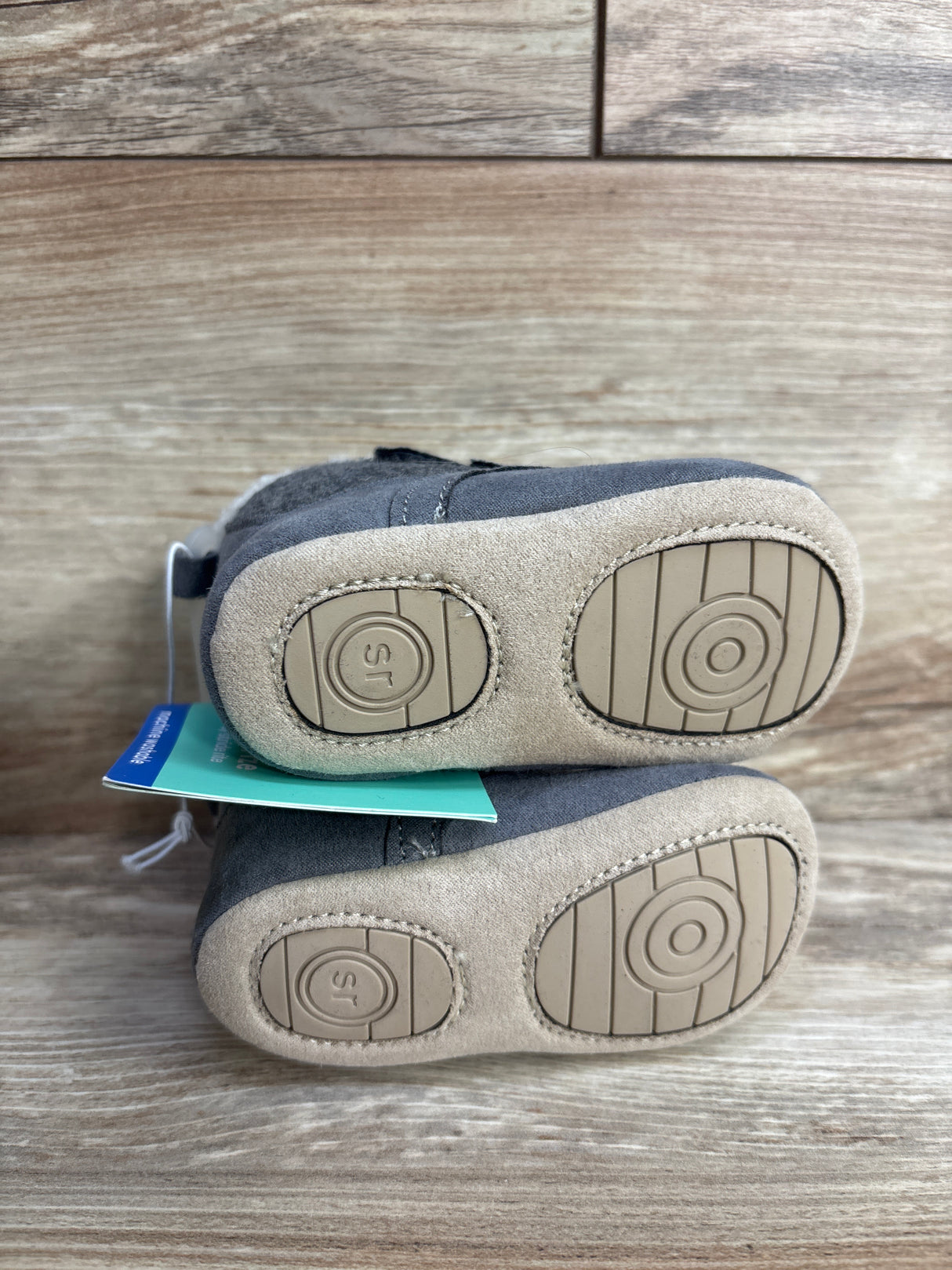 NEW Surprize by Stride Rite Crispin Boots Grey sz 4/5c