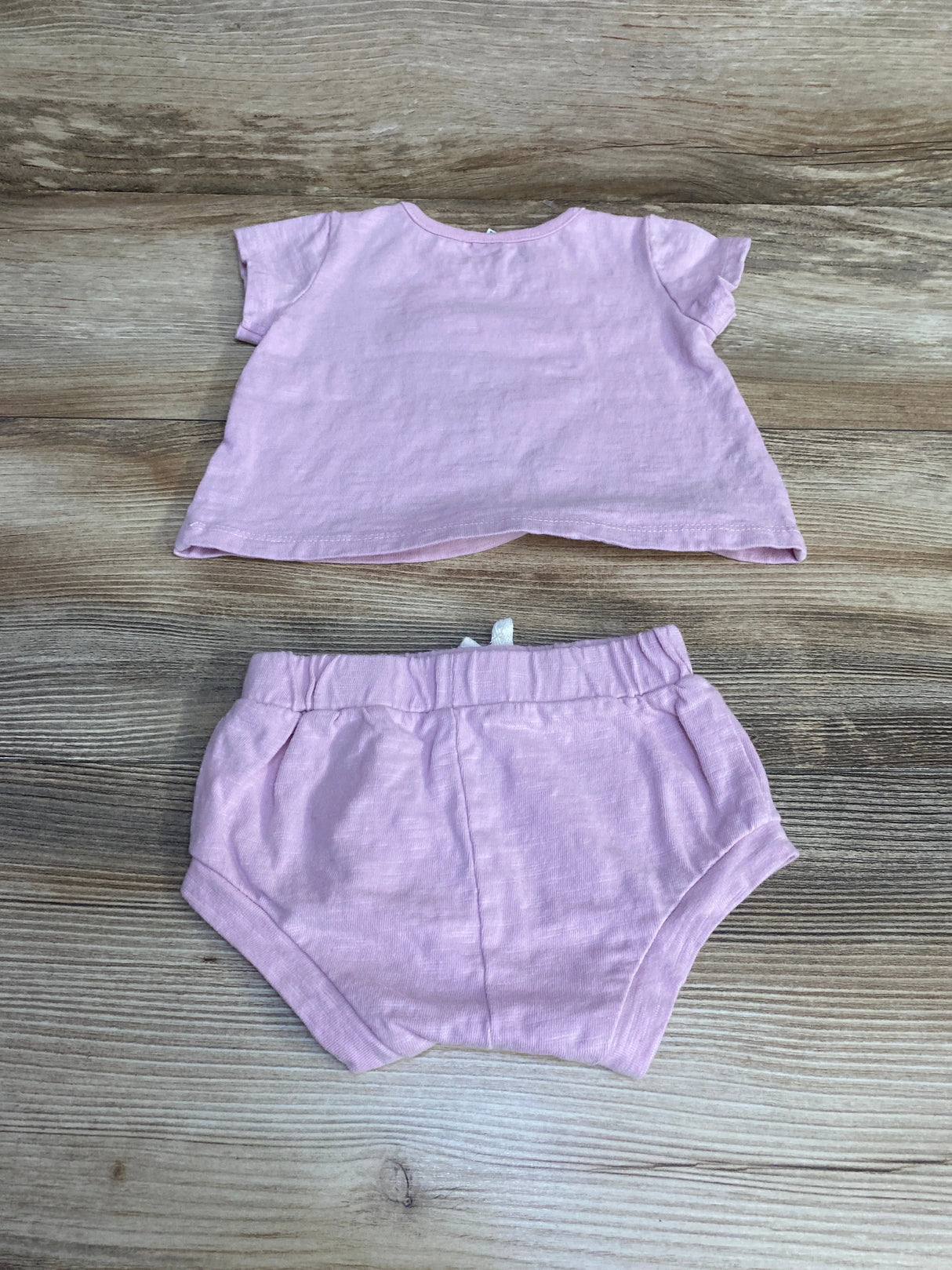PL Baby 2pc Sweetest Friends Shirt & Shorts Purple sz 6m - Me n Mommy To Be