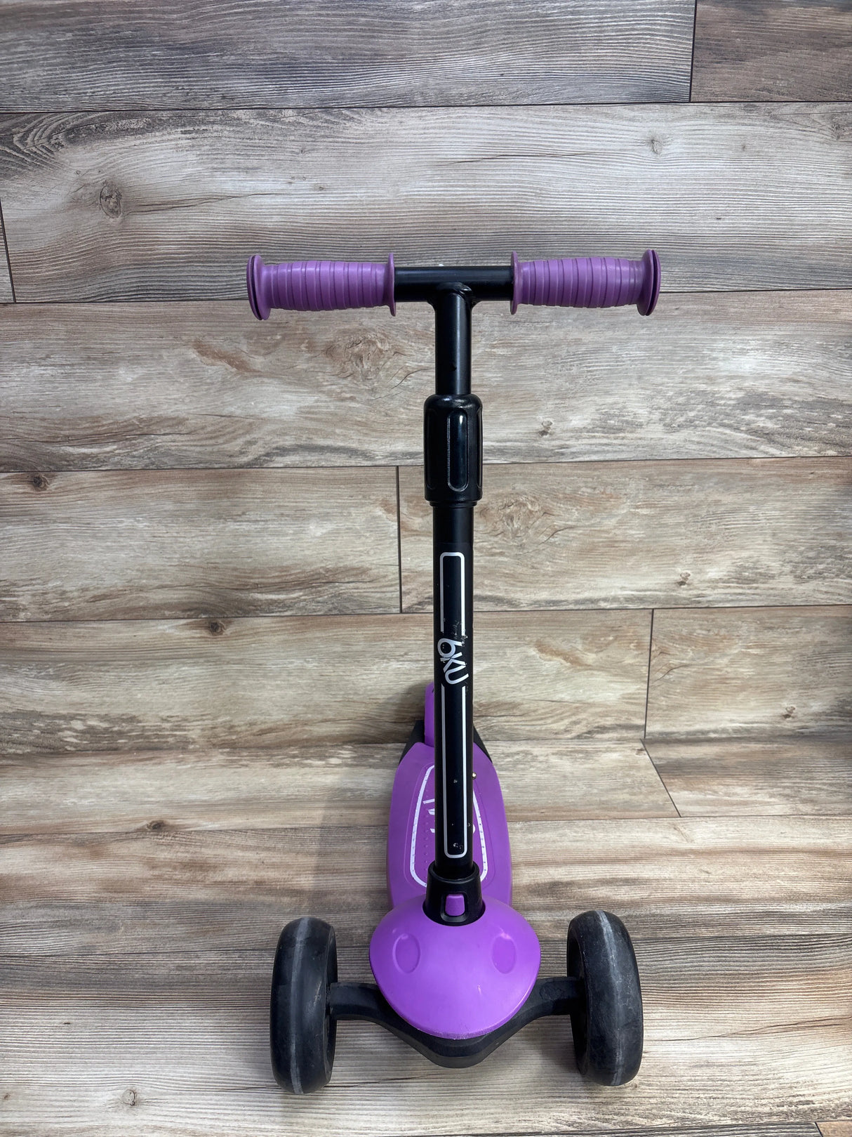 6KU Scooter with Flash Wheels - Purple