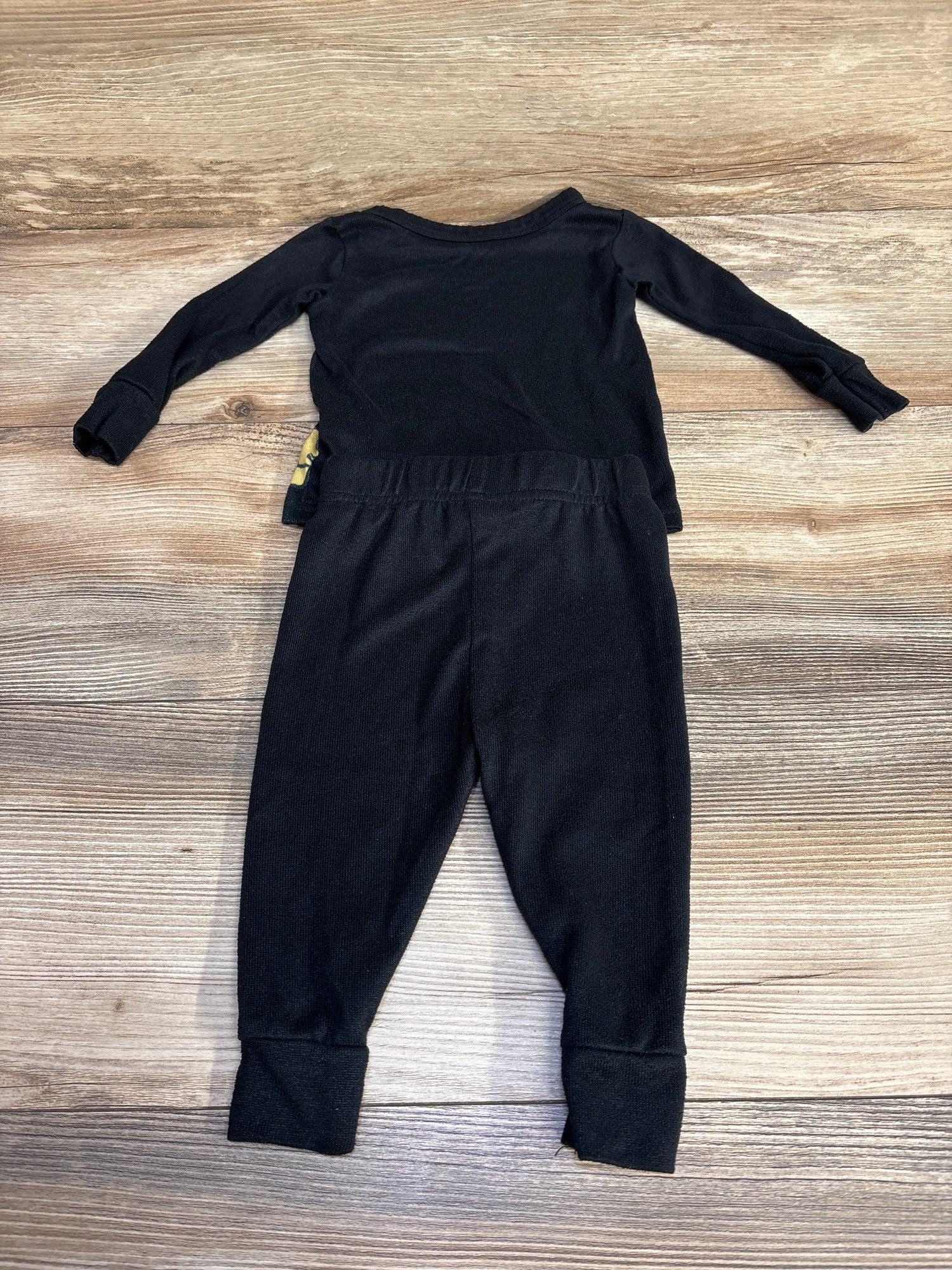 Batman 2pc Pajama Set Black sz 12m - Me n Mommy To Be