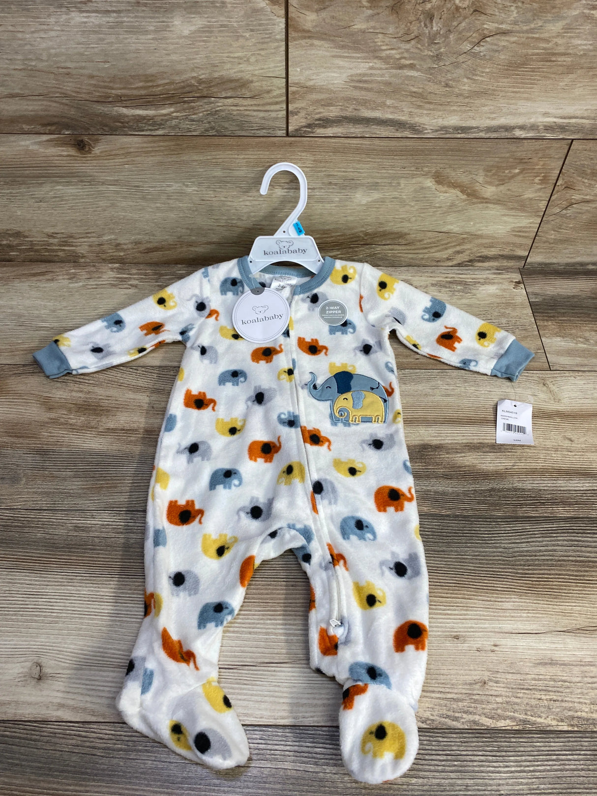 NEW Koala Baby Plush Elephant Sleeper White sz 3-6m