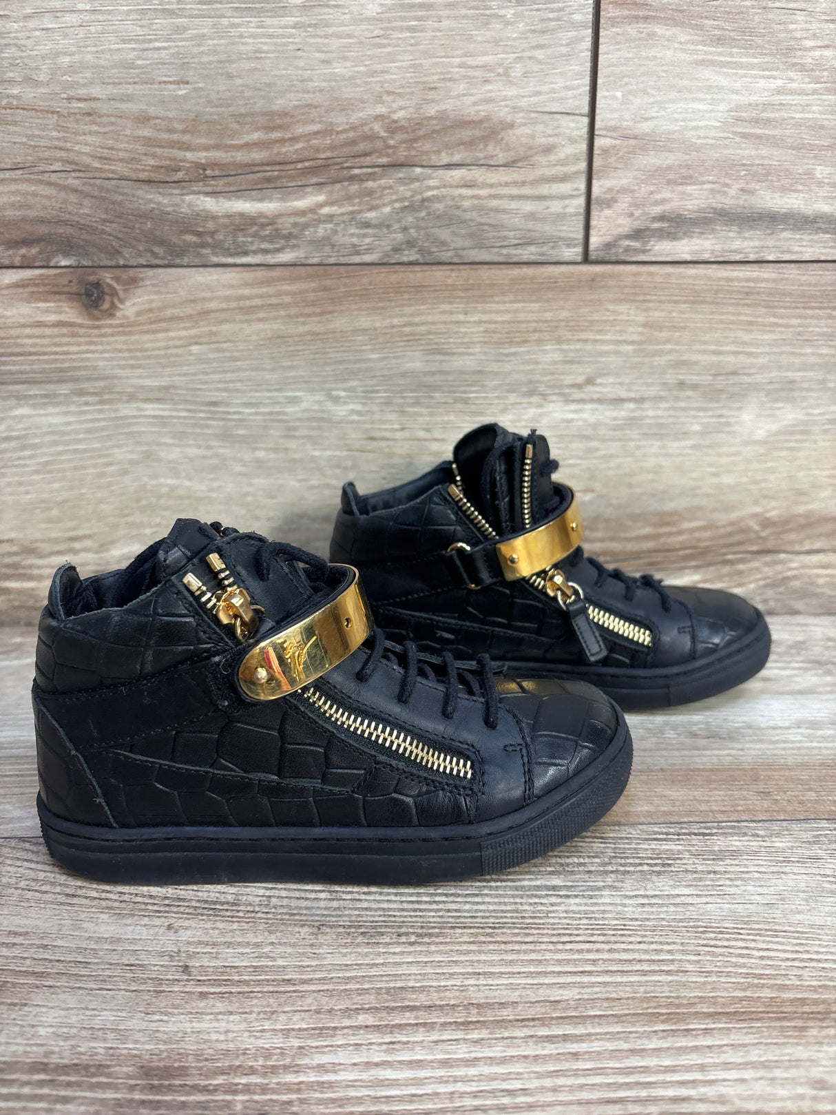 Giuseppe Kriss 1/2 JR. Black sz 12c - Me n Mommy To Be
