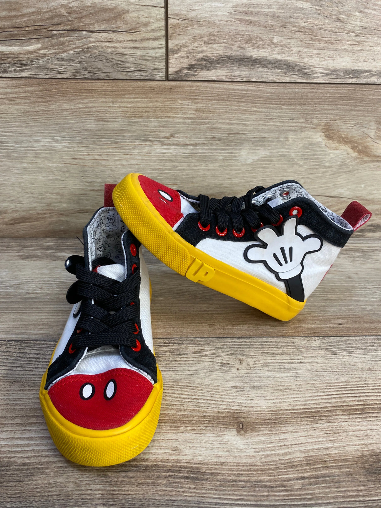 Ground Up x Disney Mickey Mouse Sneakers sz 12c - Me n Mommy To Be