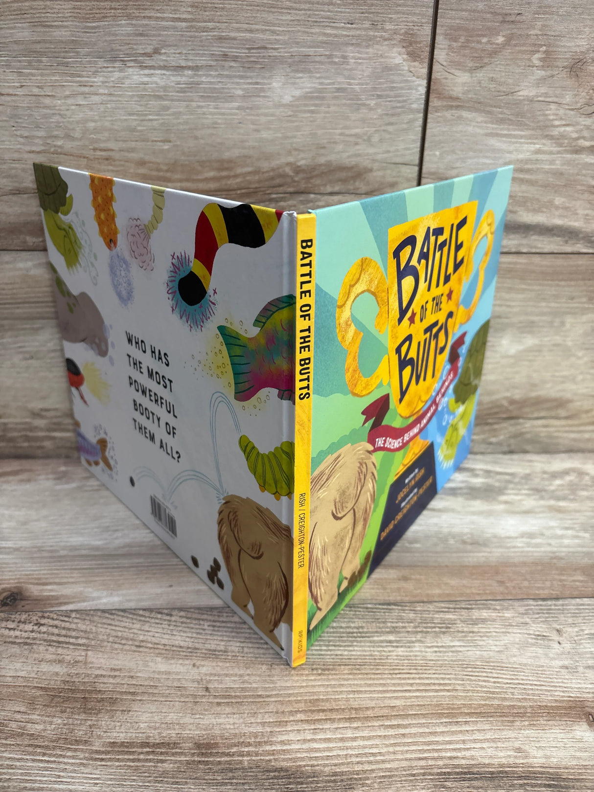 Battle of the Butts: The Science Behind Animal Behinds Hardcover Book