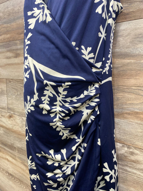 Lilac Sleeveless Dress Navy sz Large - Me n Mommy To Be
