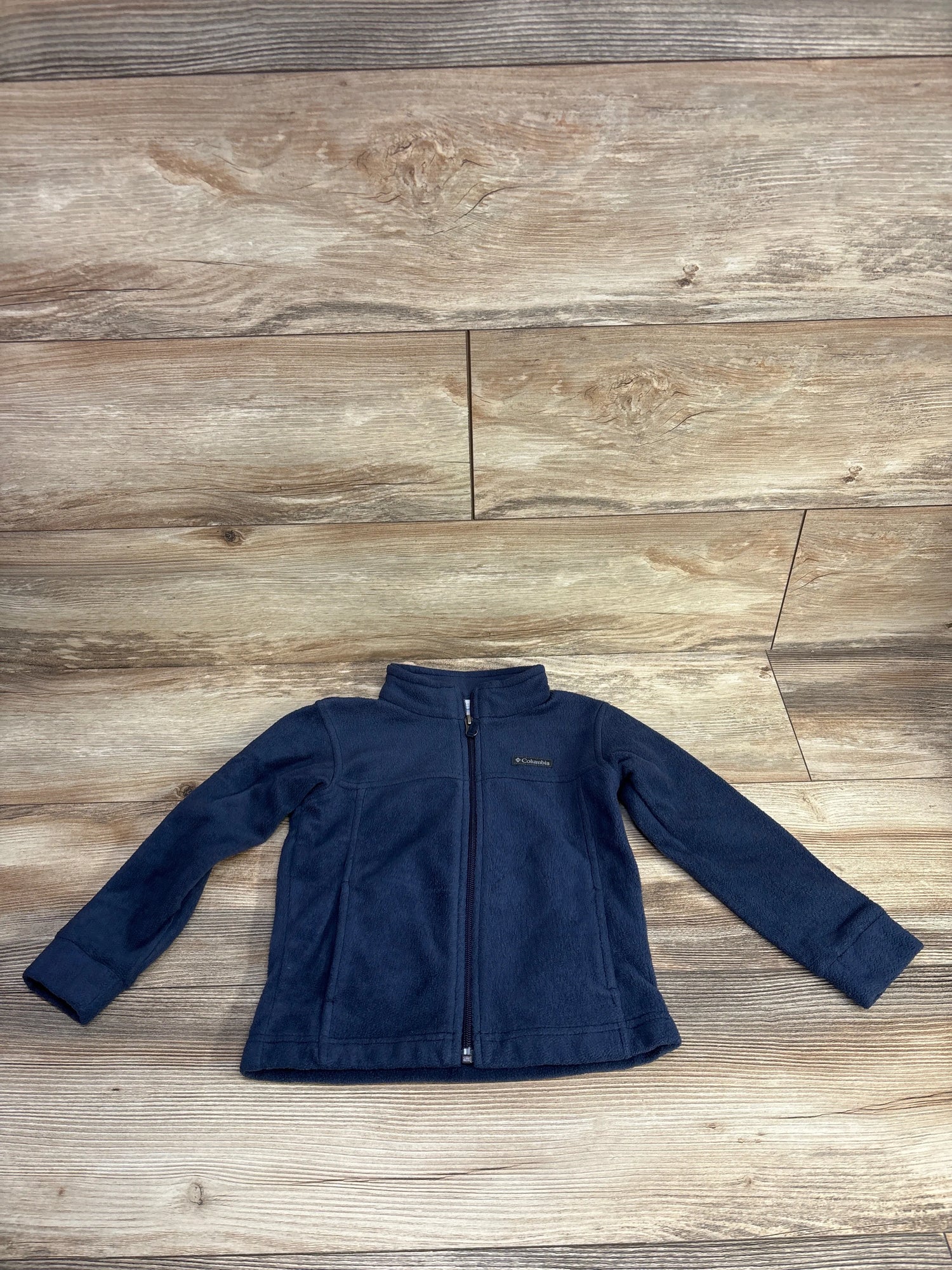Columbia Full Zip Fleece Jacket Navy sz 4T