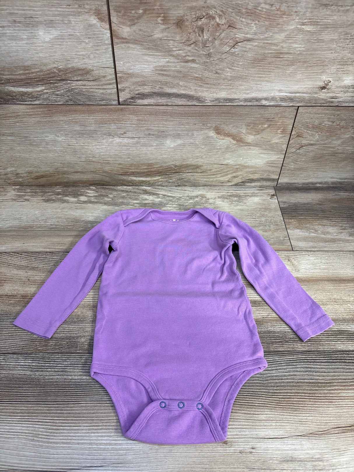 Primary Long Sleeve Bodysuit Purple 18-24m