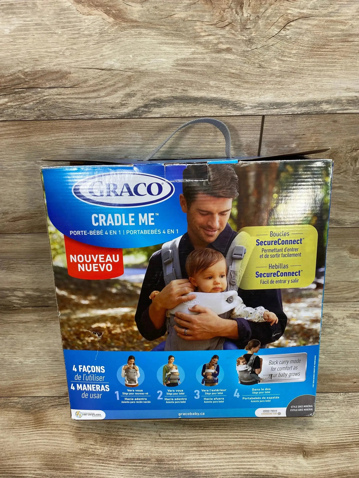 Graco Cradle Me 4-in-1 Baby Carrier - Me n Mommy To Be