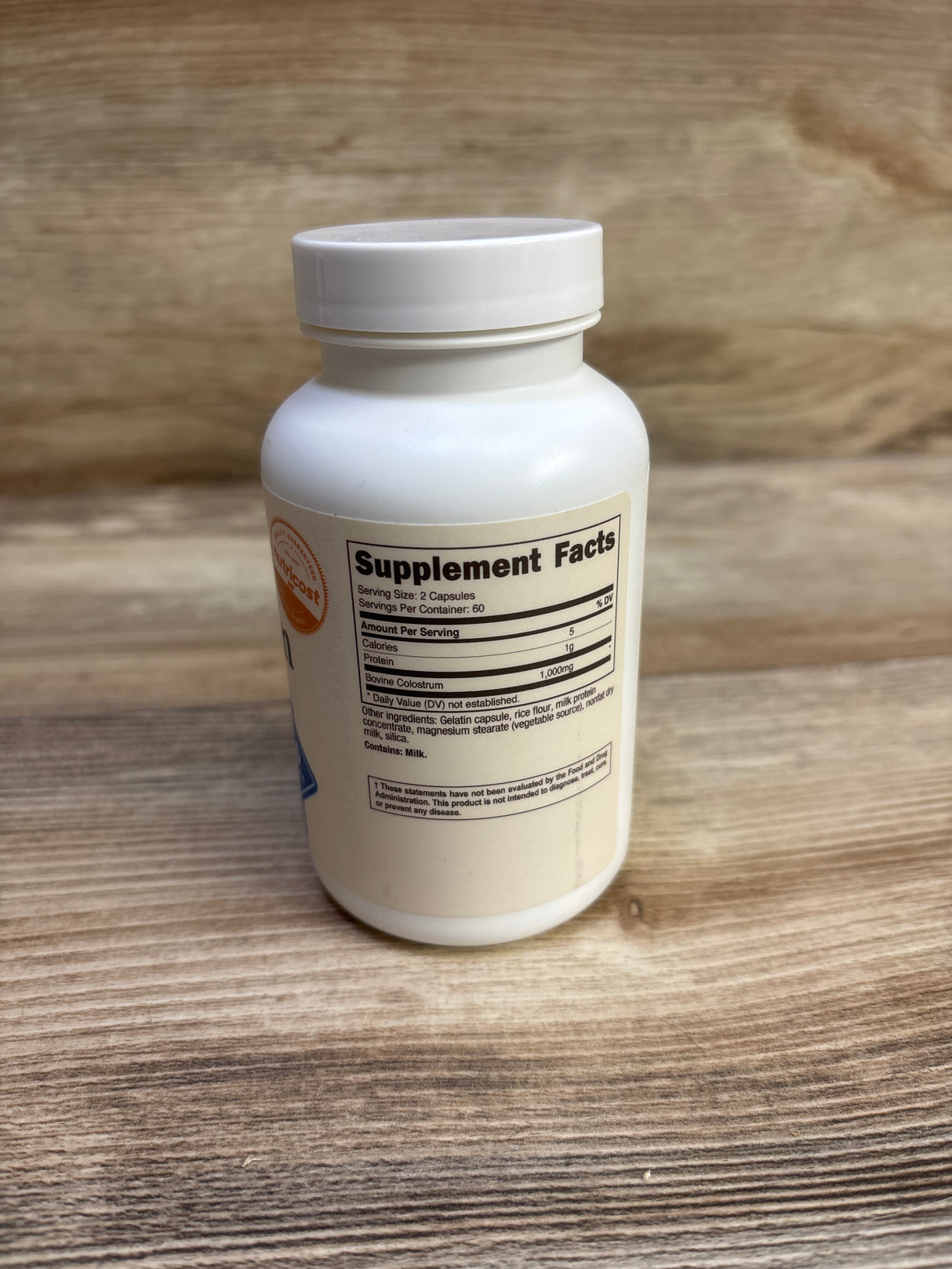 NEW NutriCost Colostrum Capsules - 120ct