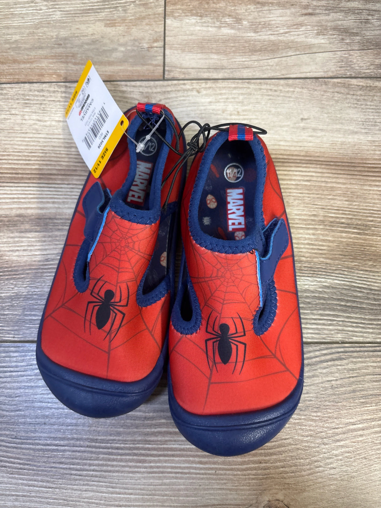 NEW Ground Up Marvel Spider-Man Water Shoes Red sz 11/12c