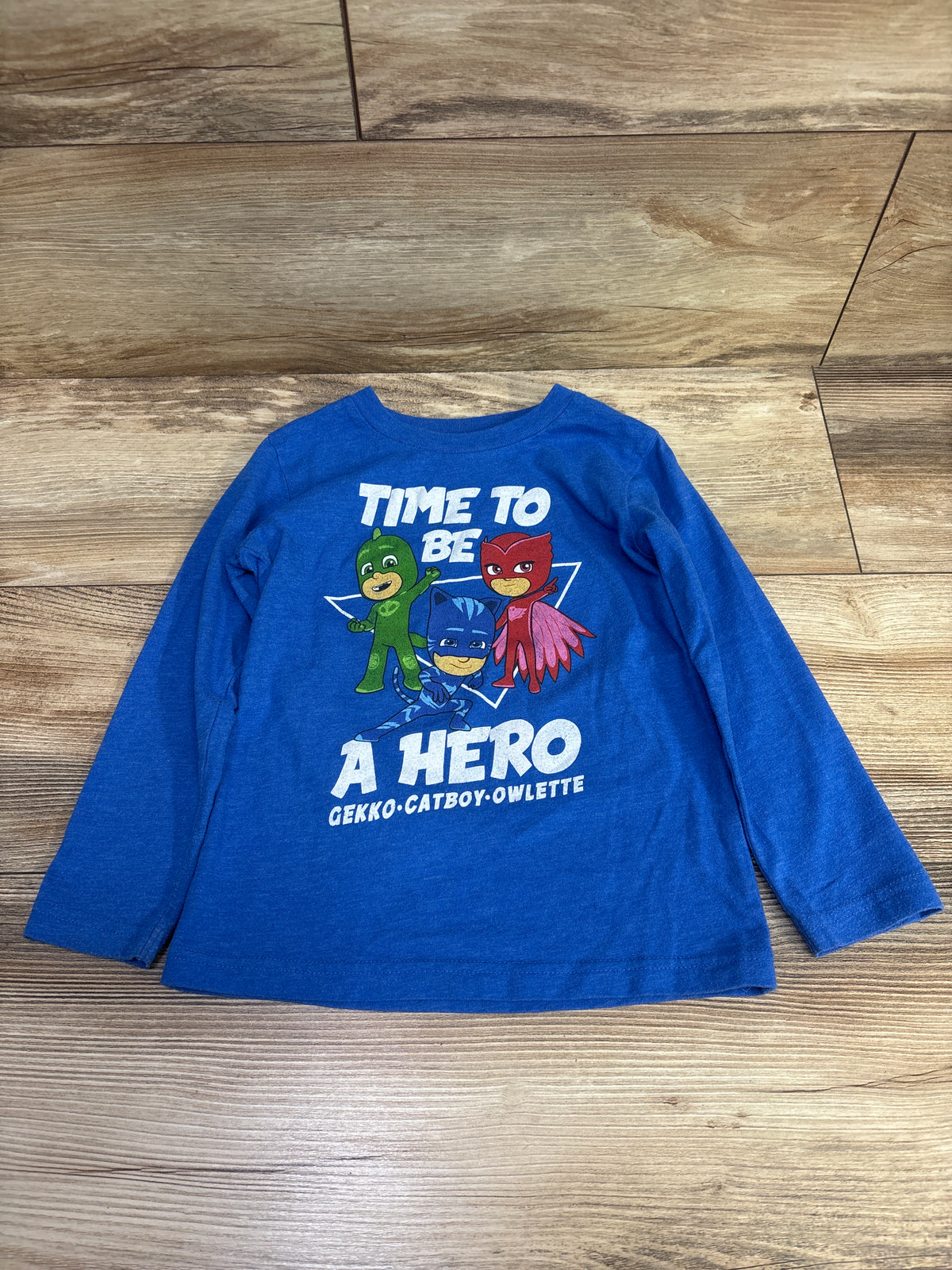 Jumping Beans x PJ Masks Long Sleeve Shirt Blue sz 4T