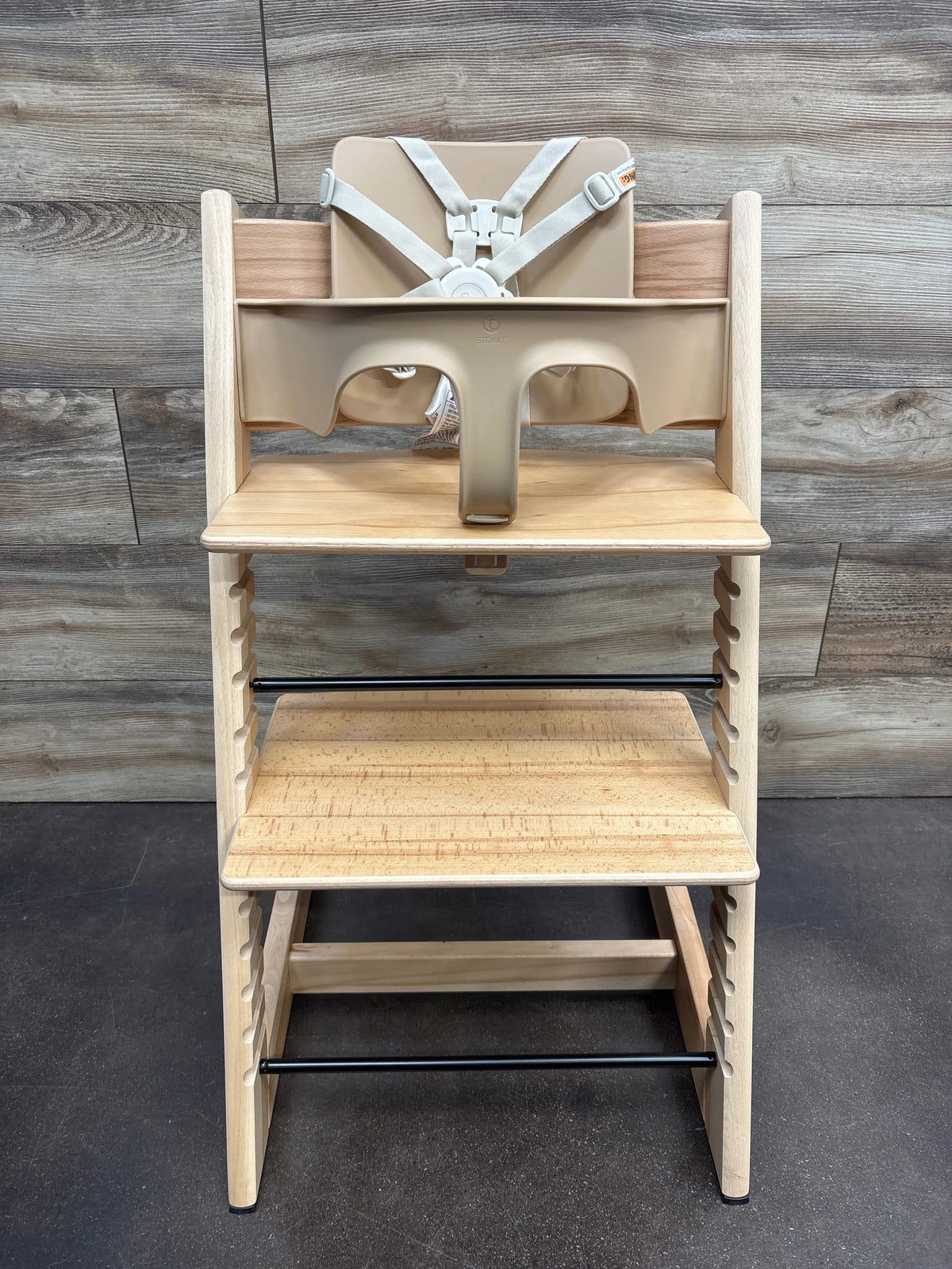 NEW Stokke Tripp Trapp High Chair with Tray in Wild Wood Natural