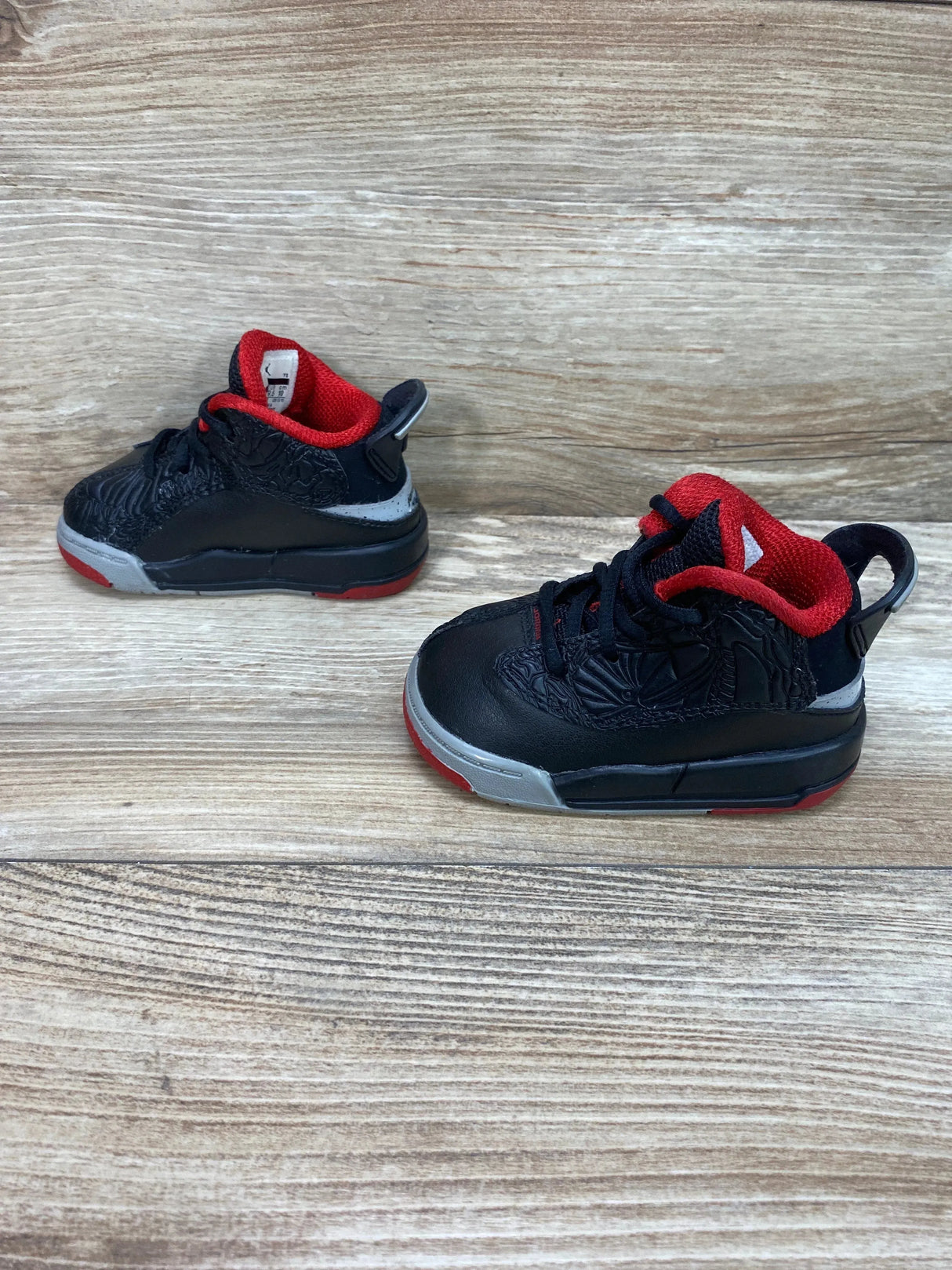 Jordan Dub Zero 'Black Cement' Basketball Shoes sz 4c - Me n Mommy To Be