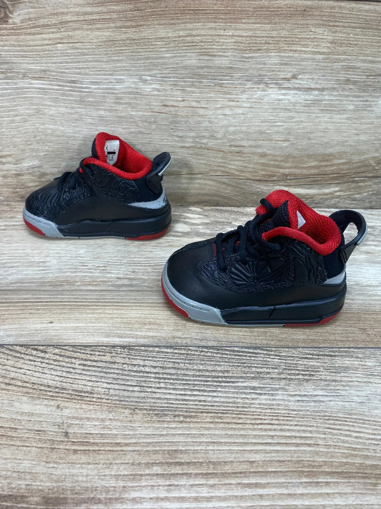 Jordan Dub Zero 'Black Cement' Basketball Shoes sz 4c - Me n Mommy To Be