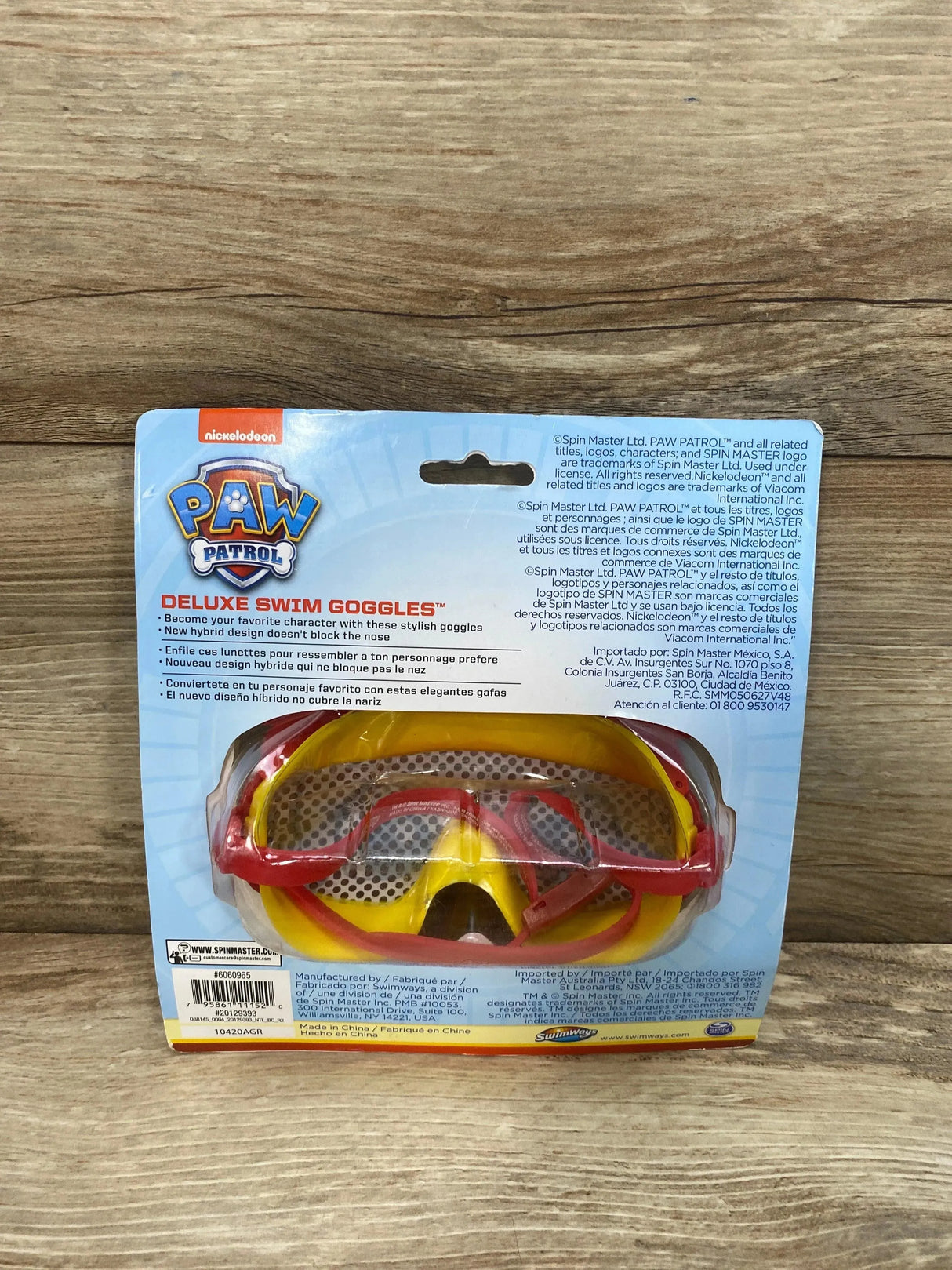 NEW Swimways Paw Patrol Marshall Deluxe Swim Goggles - Me 'n Mommy To Be