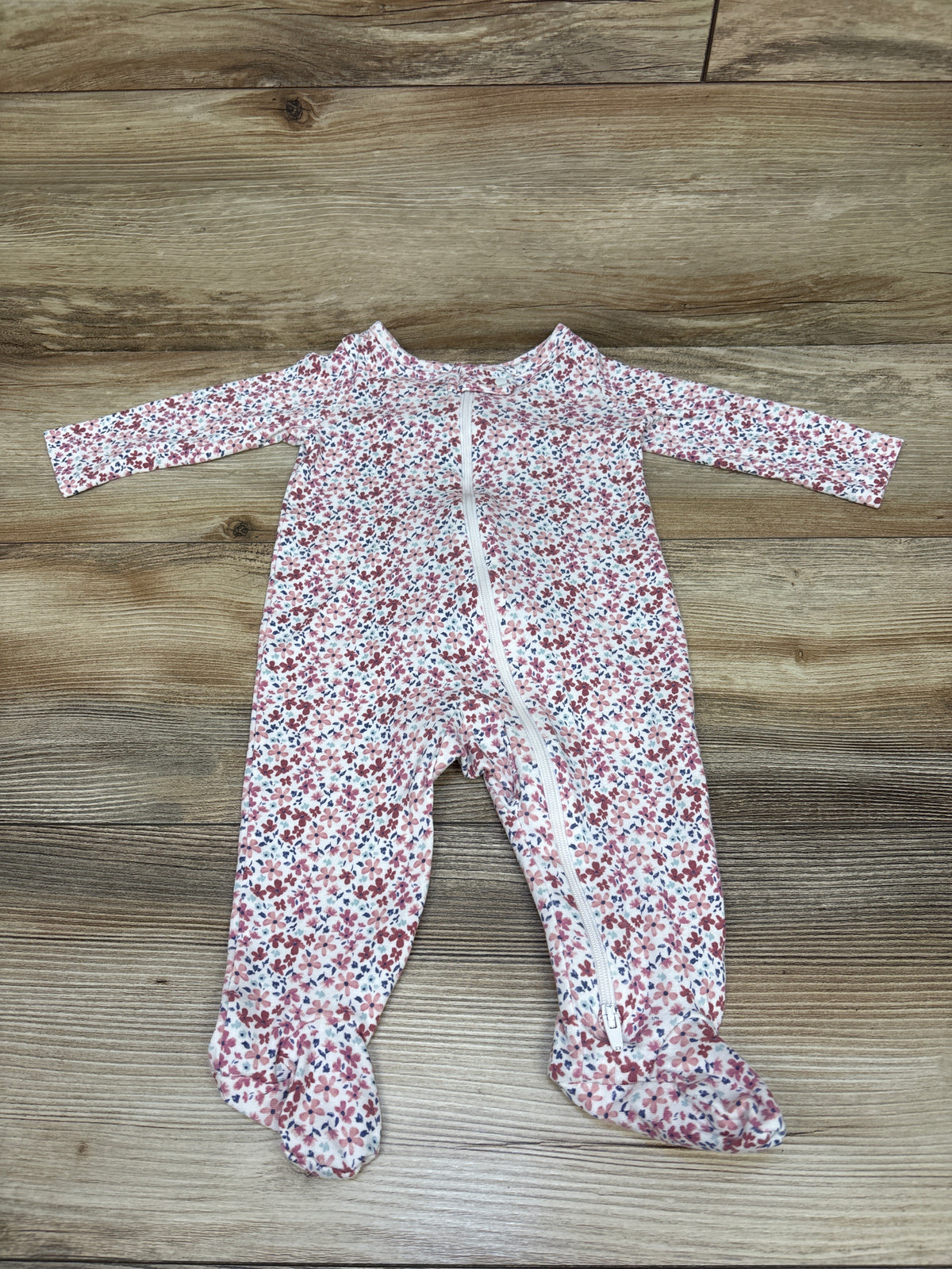 Just One You Floral Sleeper White sz 6m