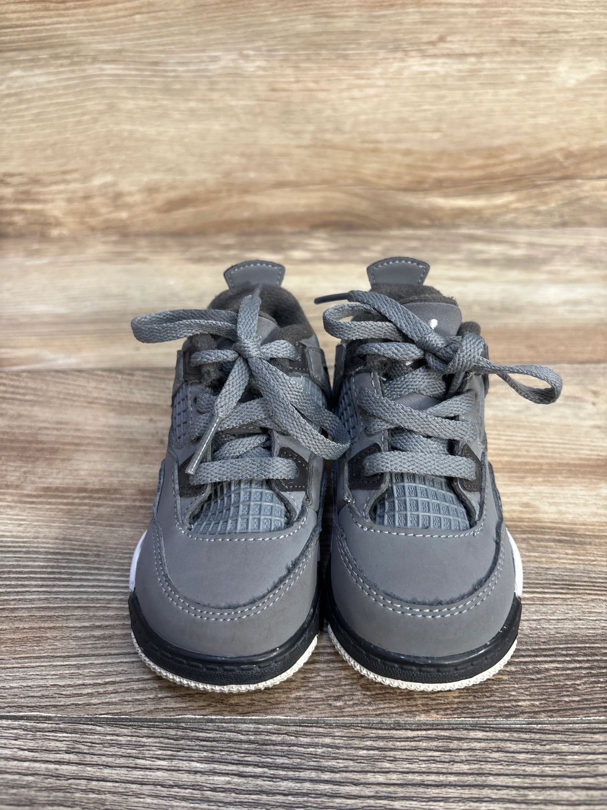 Air Jordan 4 Retro TD 'Cool Grey' Sneakers sz 5c