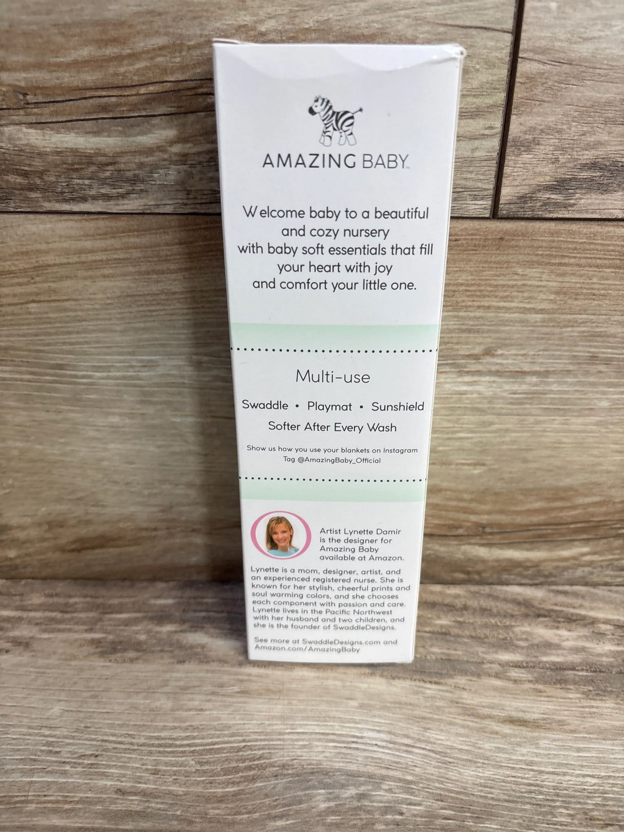 NEW Amazing Baby Zebra Muslin Swaddle Blanket