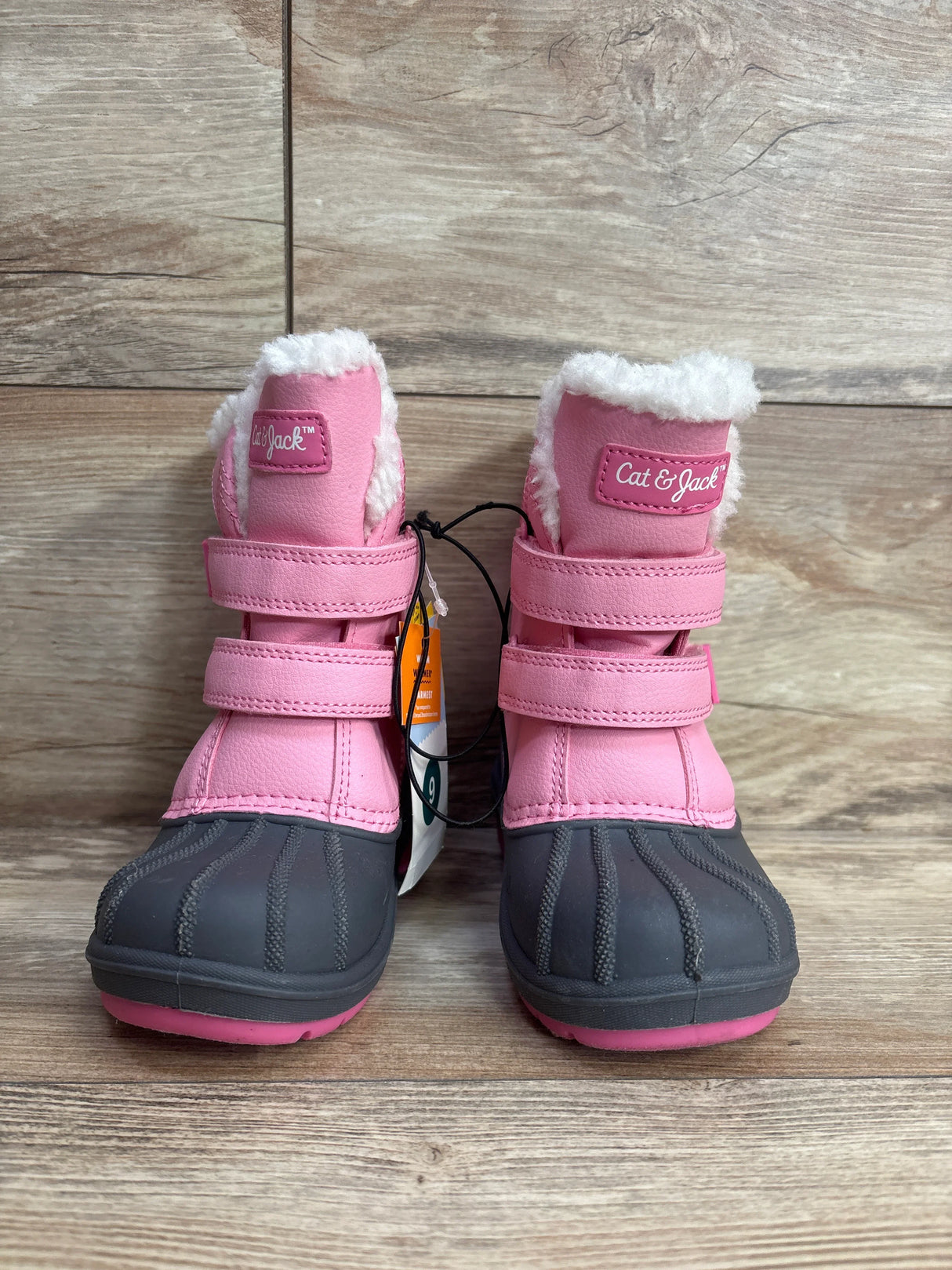 NEW Cat & Jack Denver Winter Boots Pink sz 9c