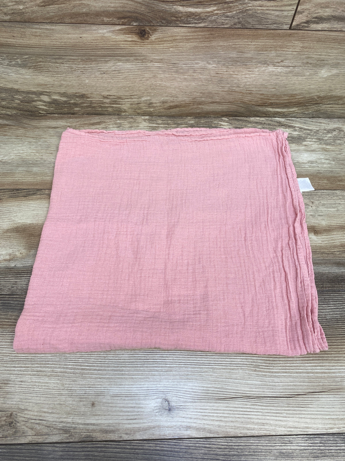 Lollypop Muslin Swaddle Blanket Pink 32x32''