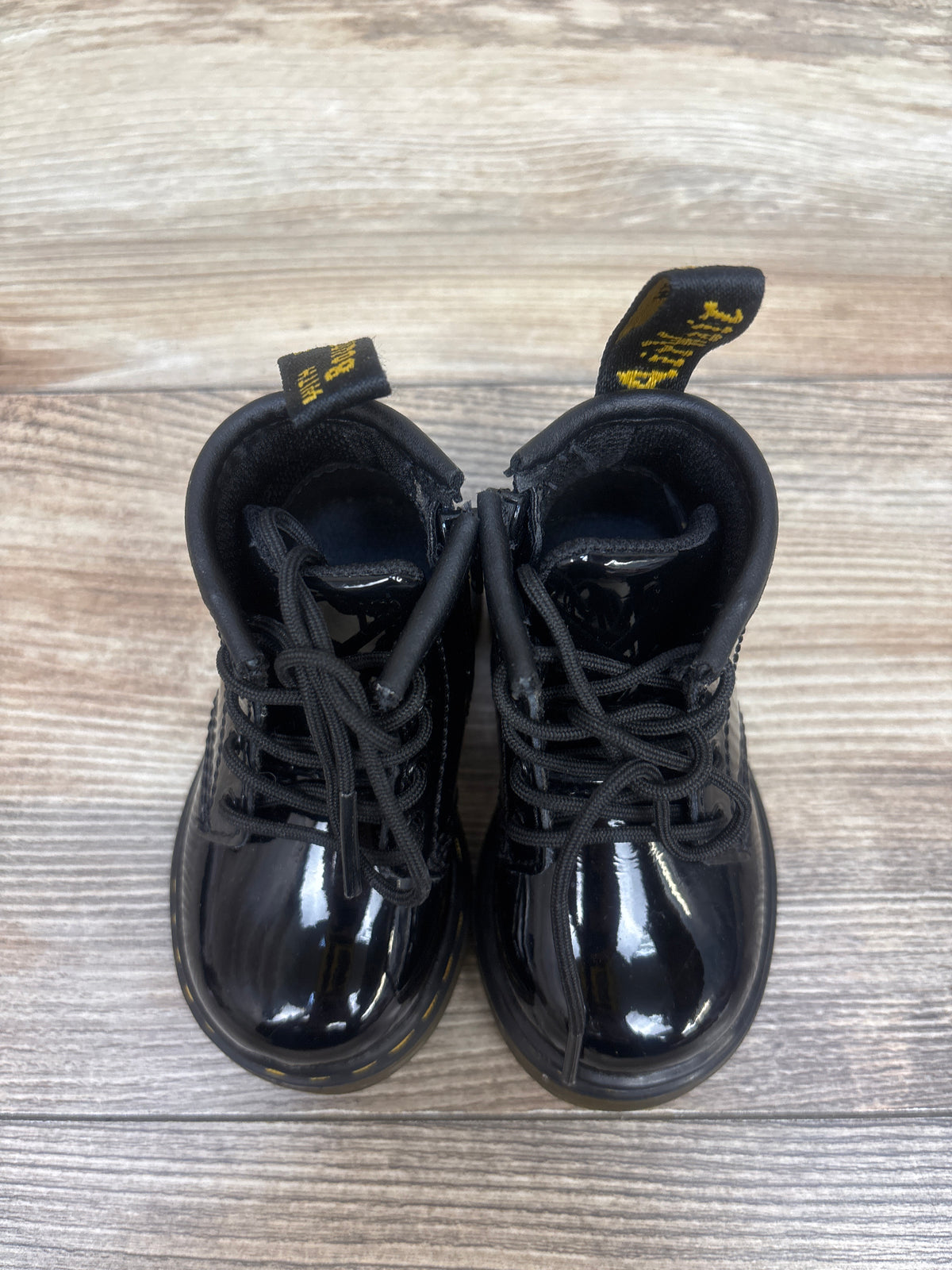 Dr. Martens 1460 Patent Leather Boots Black sz 4c