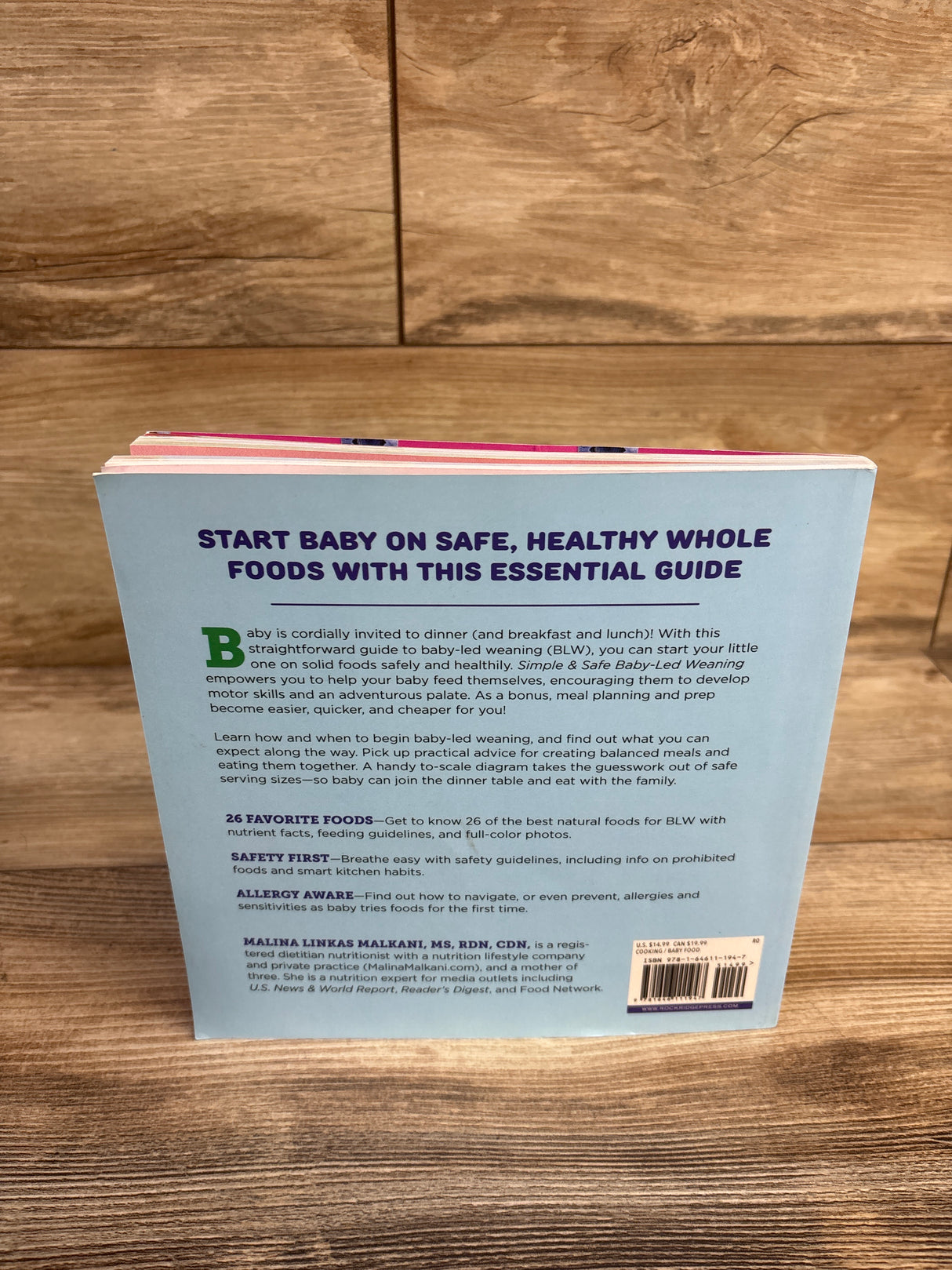 Simple & Safe Baby-Led Weaning Paperback Book