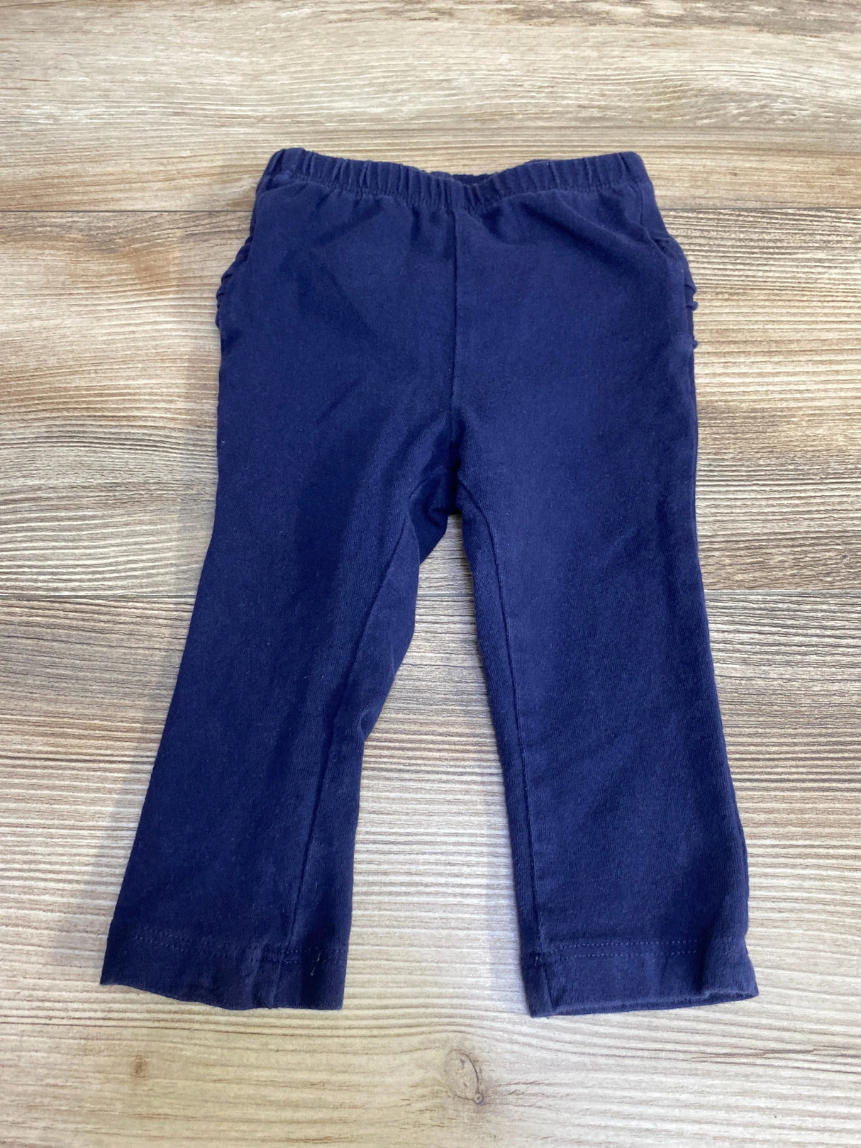 Old Navy Ruffle Leggings Navy sz 6-12m - Me n Mommy To Be