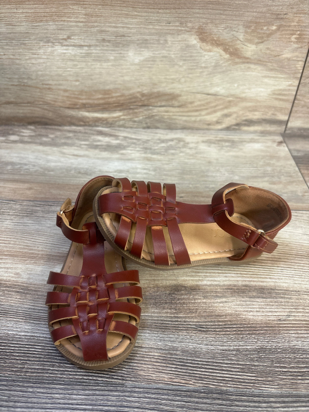 Sugar Lil Caramel Sandals Brown sz 7c