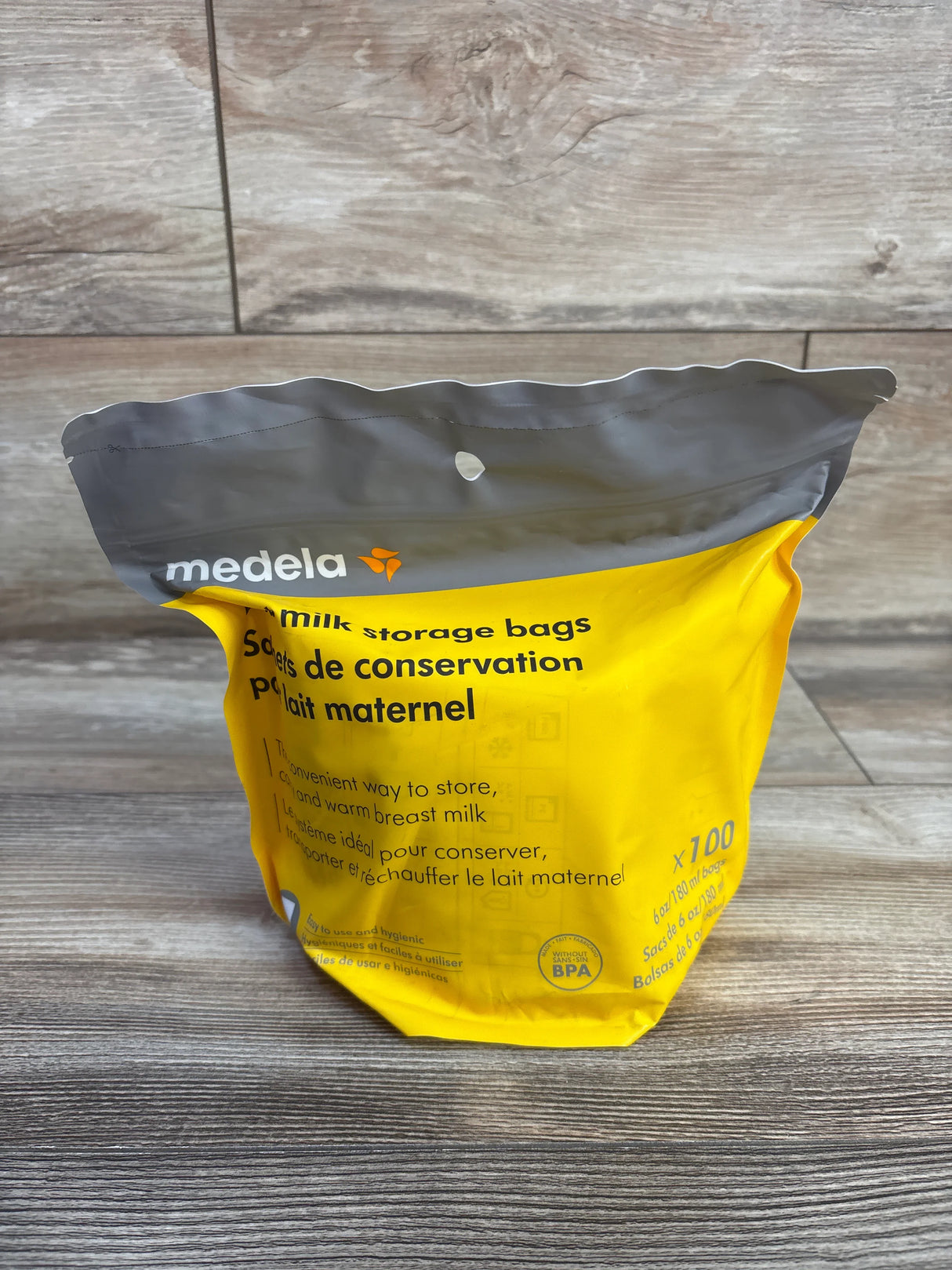 NEW Medela Breast Milk Storage Bags 100ct. 6oz