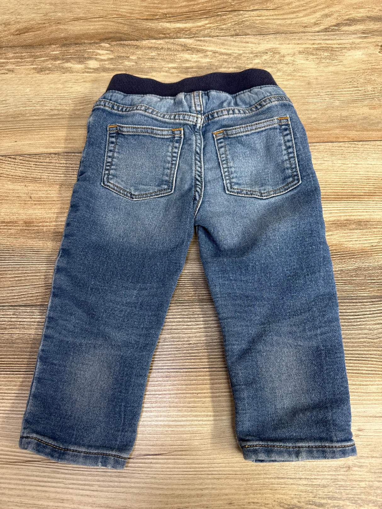 Baby Gap Denim Pull On Joggers Blue sz 12-18m
