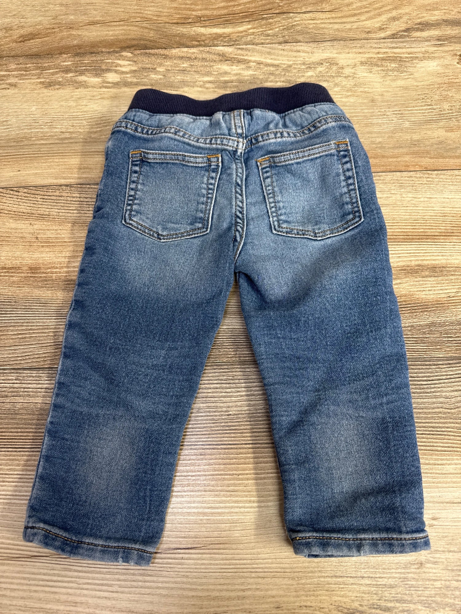 Baby Gap Denim Pull On Joggers Blue sz 12-18m
