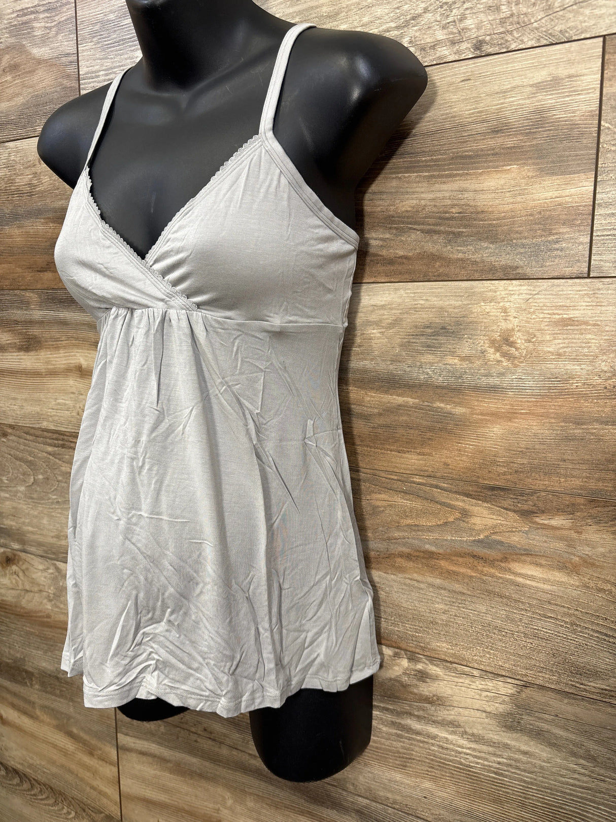 NWOT Gap Maternity Modal Sleep Cami Grey sz Small