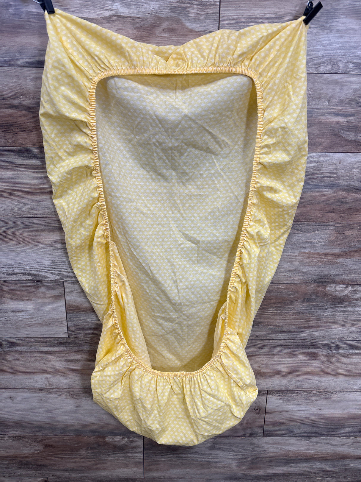 Fitted Crib Sheet Yellow