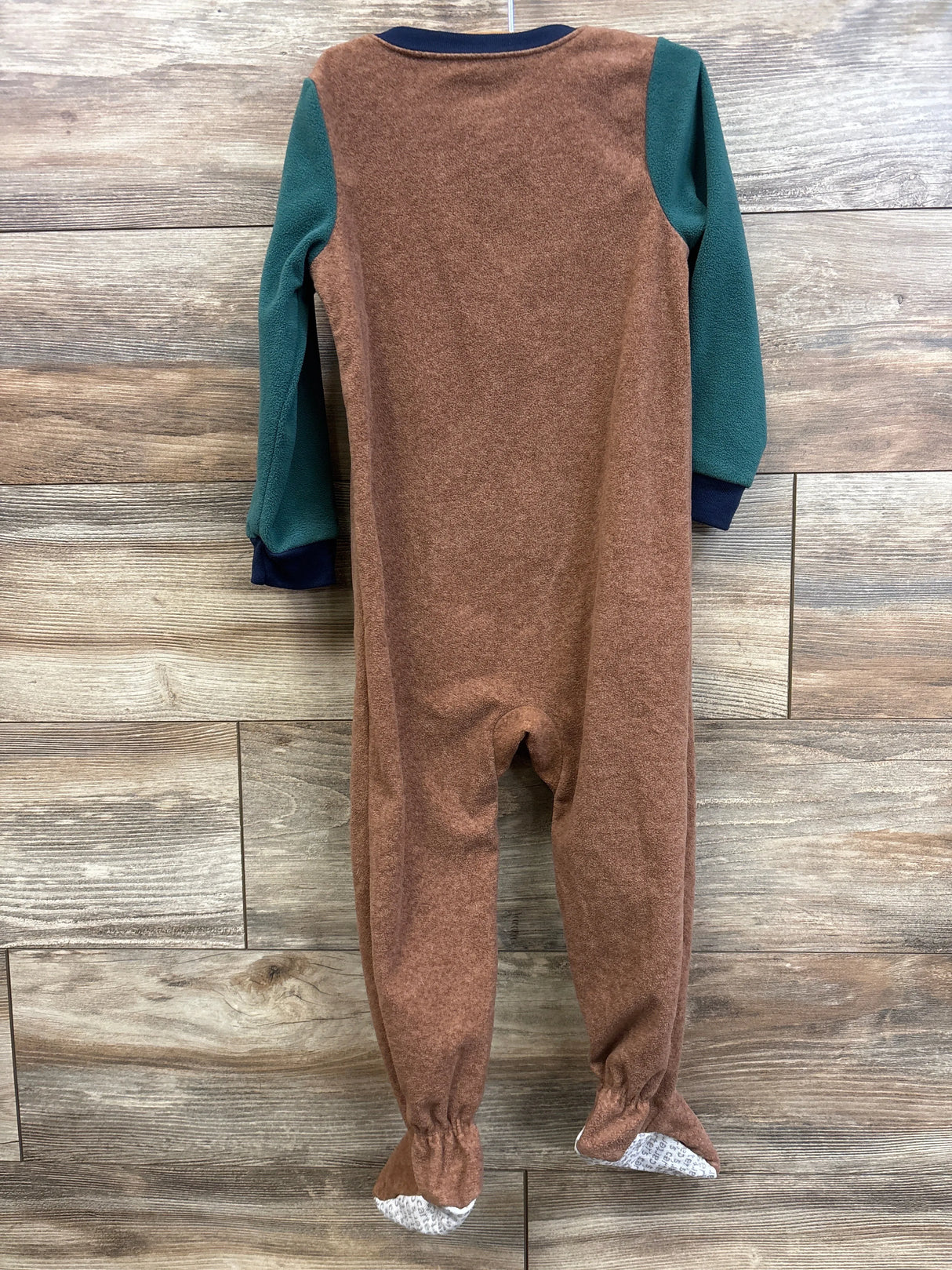 Carter's Blanket Sleeper Green/Brown sz 3T