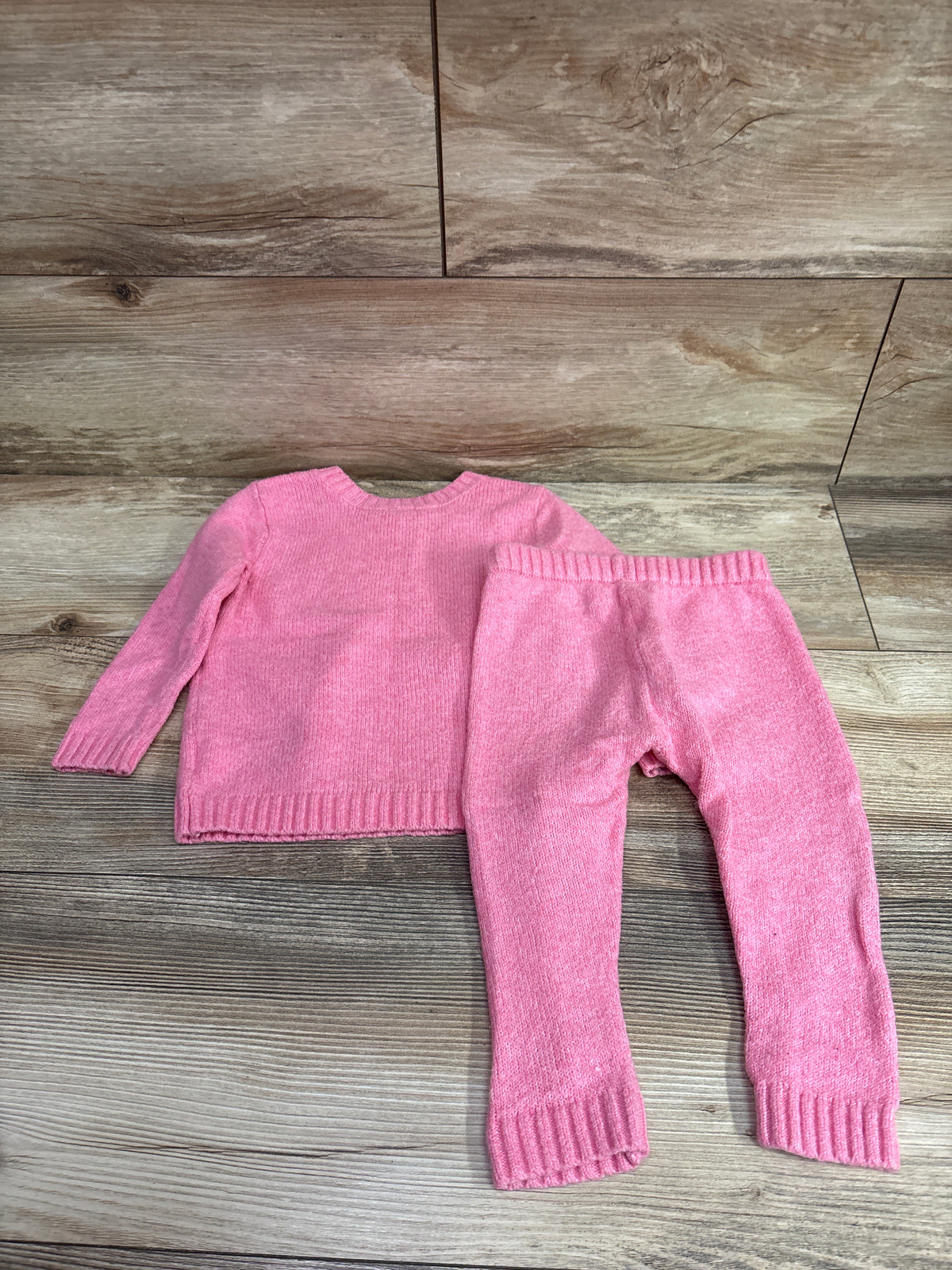 Old Navy 2pc SoSoft Knit Sweater & Pants Set Pink sz 12-18m