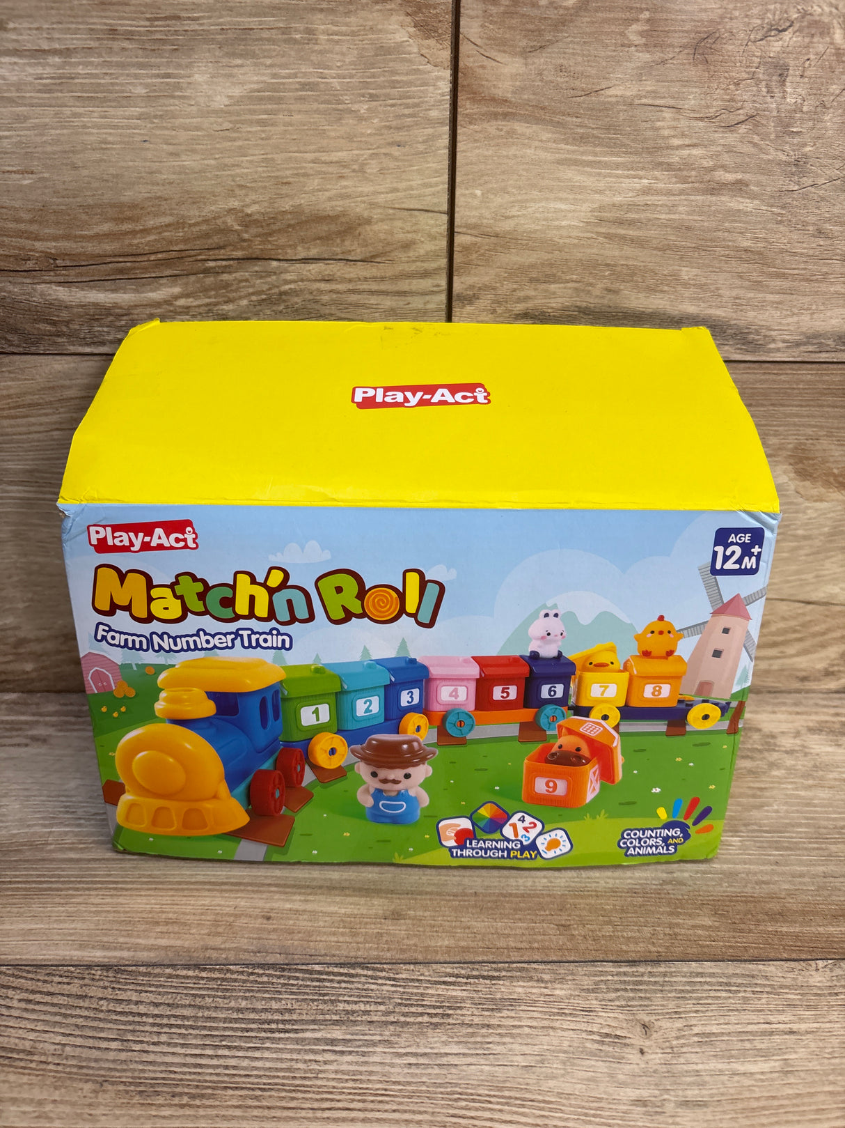 Play Act Match 'n Roll Farm Number Train