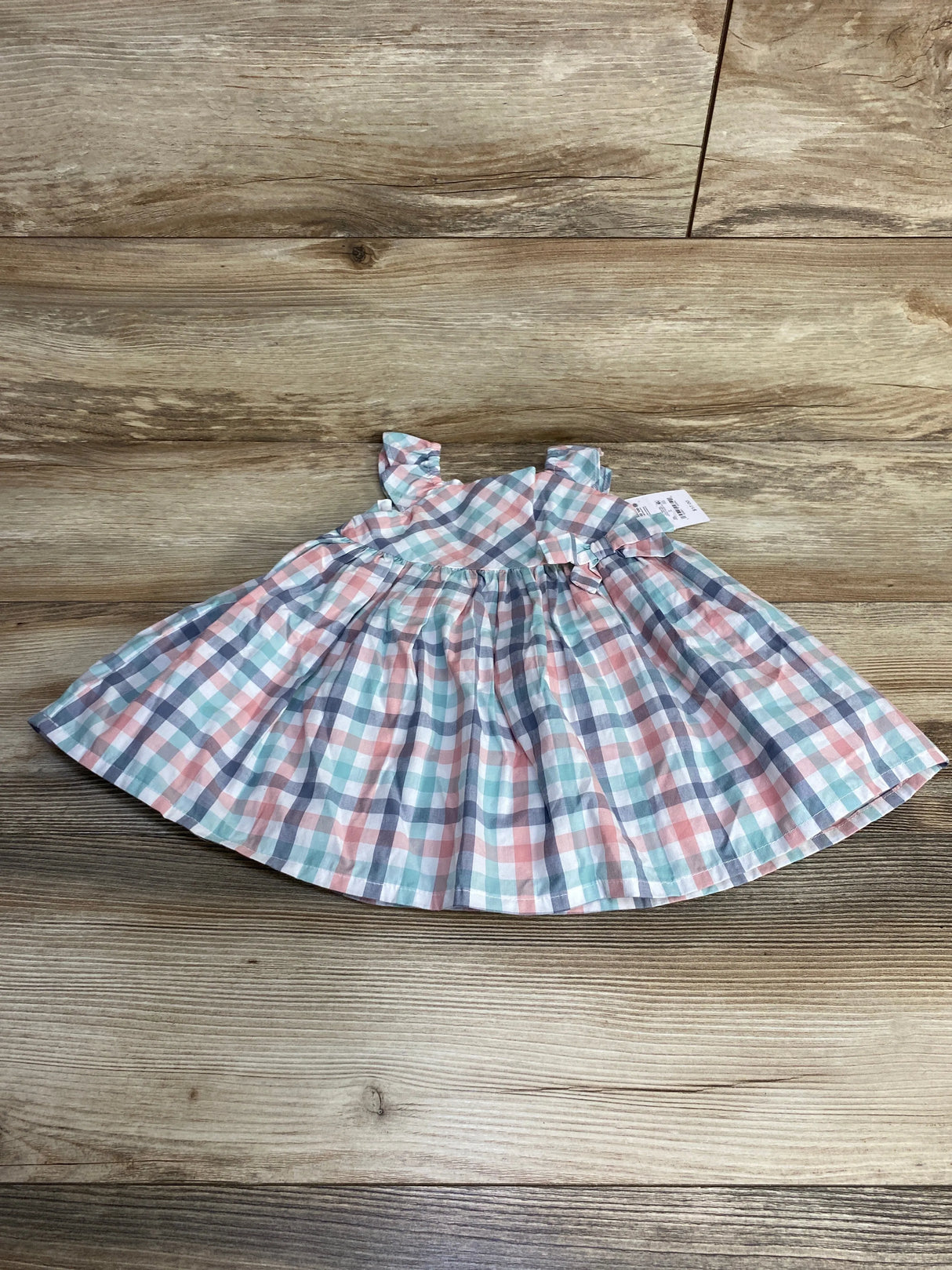 NEW Just One You 2pc Plaid Dress & Bloomers White sz 9m - Me n Mommy To Be