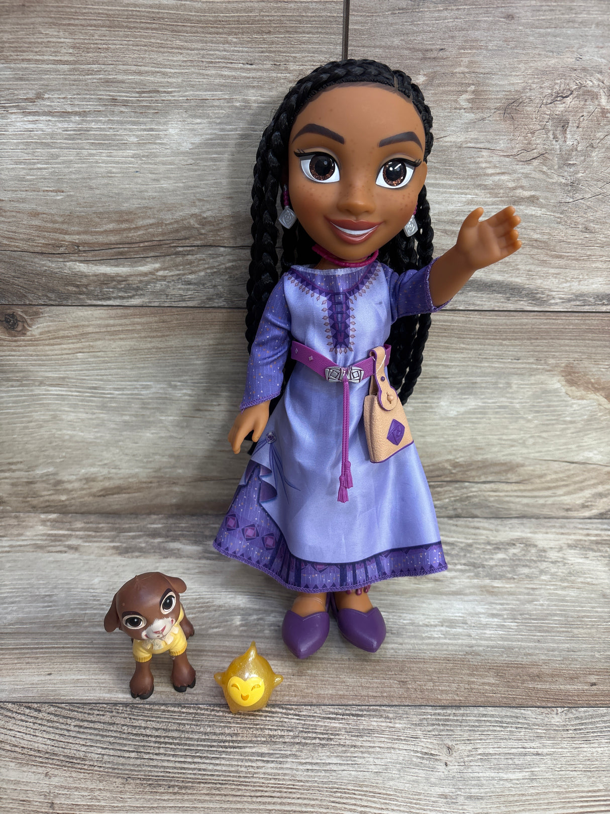 Jakks Pacific Disney Wish Singing Asha with Valentino & Star