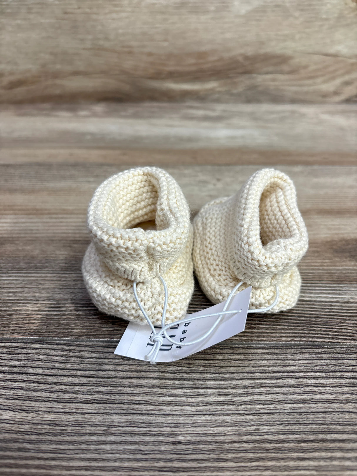 NEW Baby Gap Baby Brannan Booties French Vanilla sz 1c