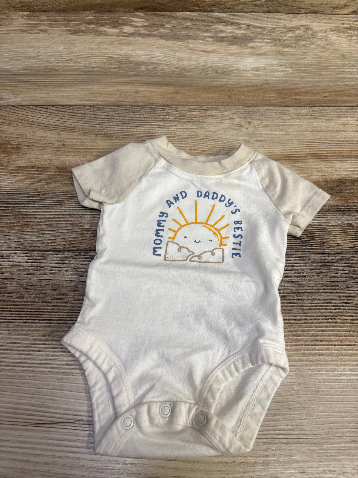 Carter's Mommy and Daddy's Bestie Bodysuit Tan sz Newborn